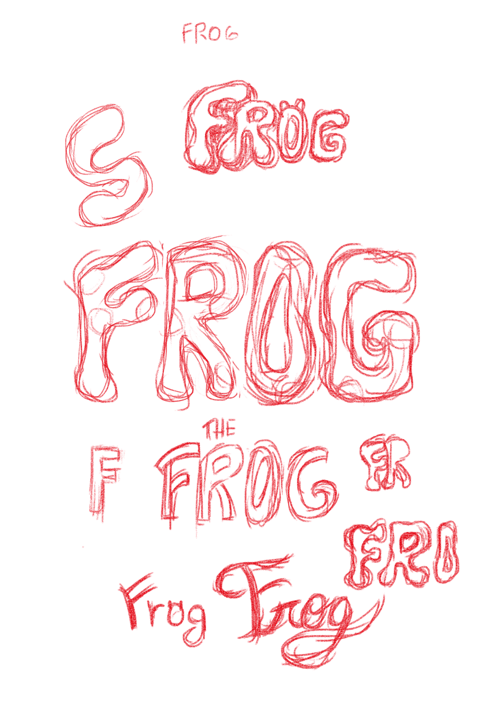 Lettering and Illustration - The Frog And The Book - image 2 - student project