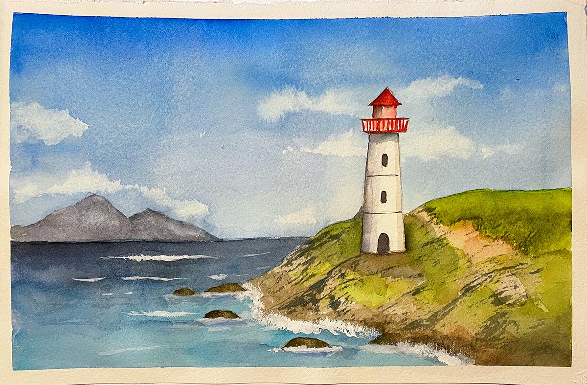 World Watercolor Month - image 12 - student project