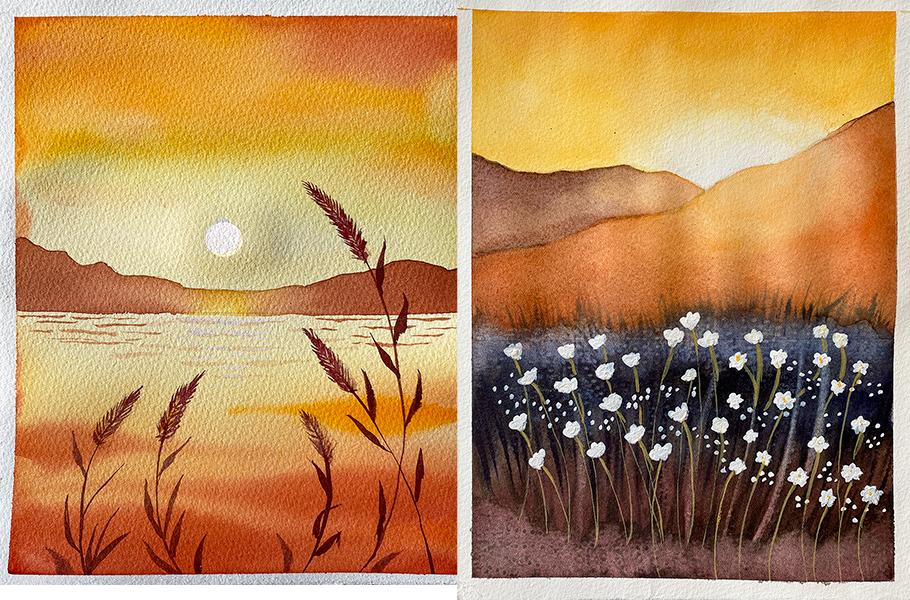 World Watercolor Month - image 15 - student project