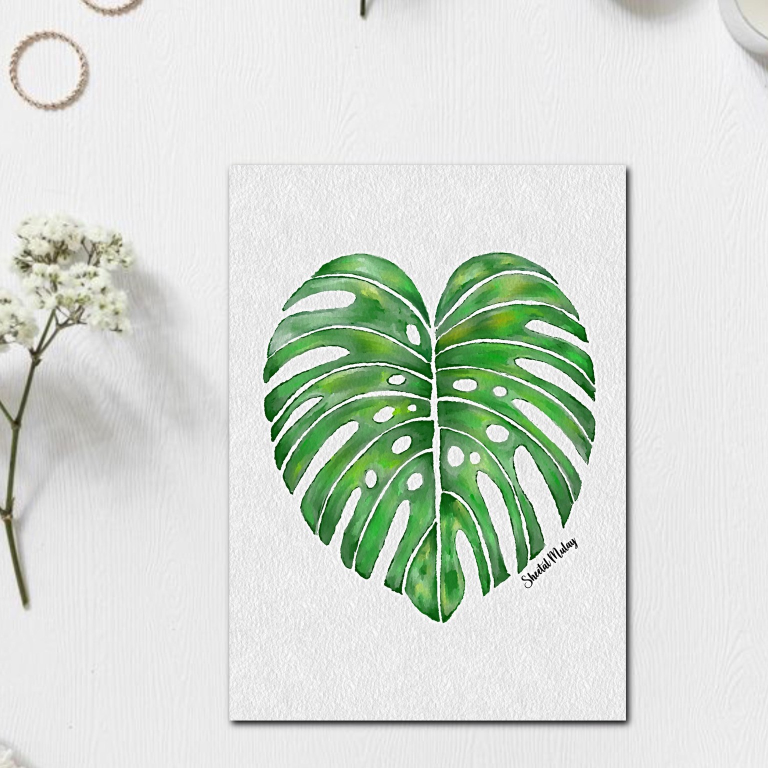 Monstera Leaf - image 1 - student project