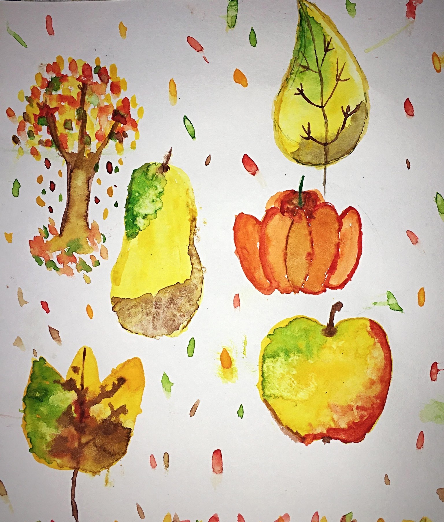 Watercolour Autumn - image 1 - student project