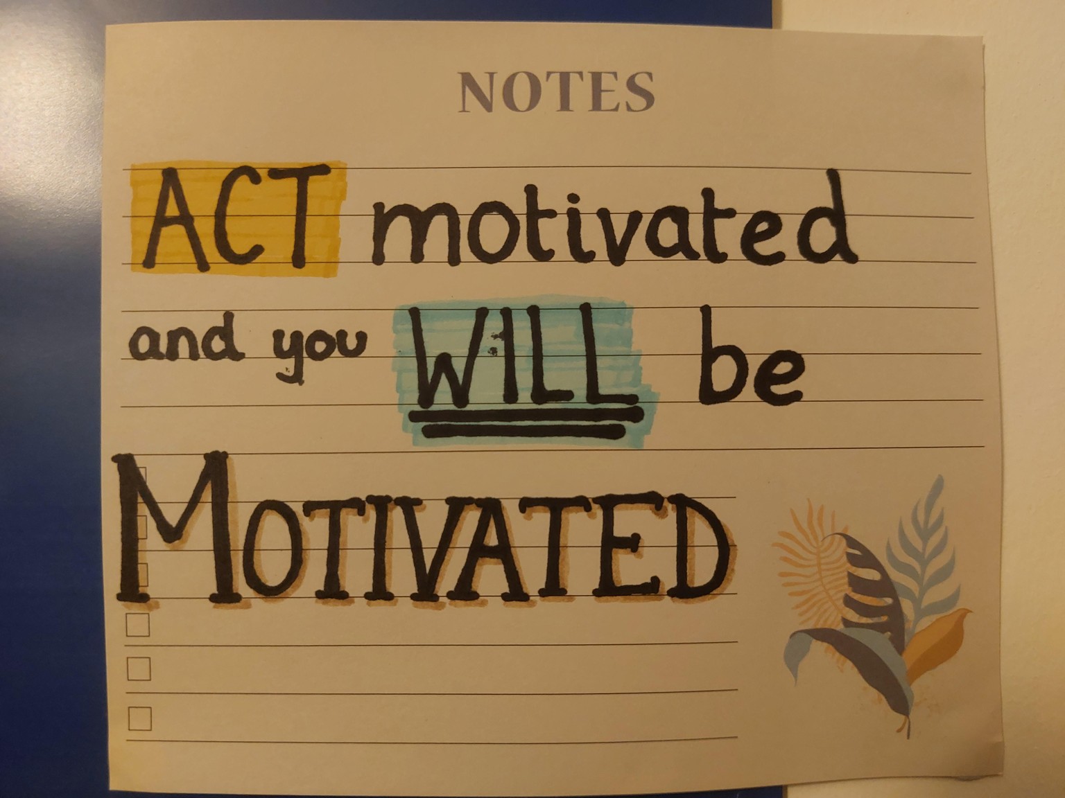 Breaking Through Depression with Motivation - image 4 - student project