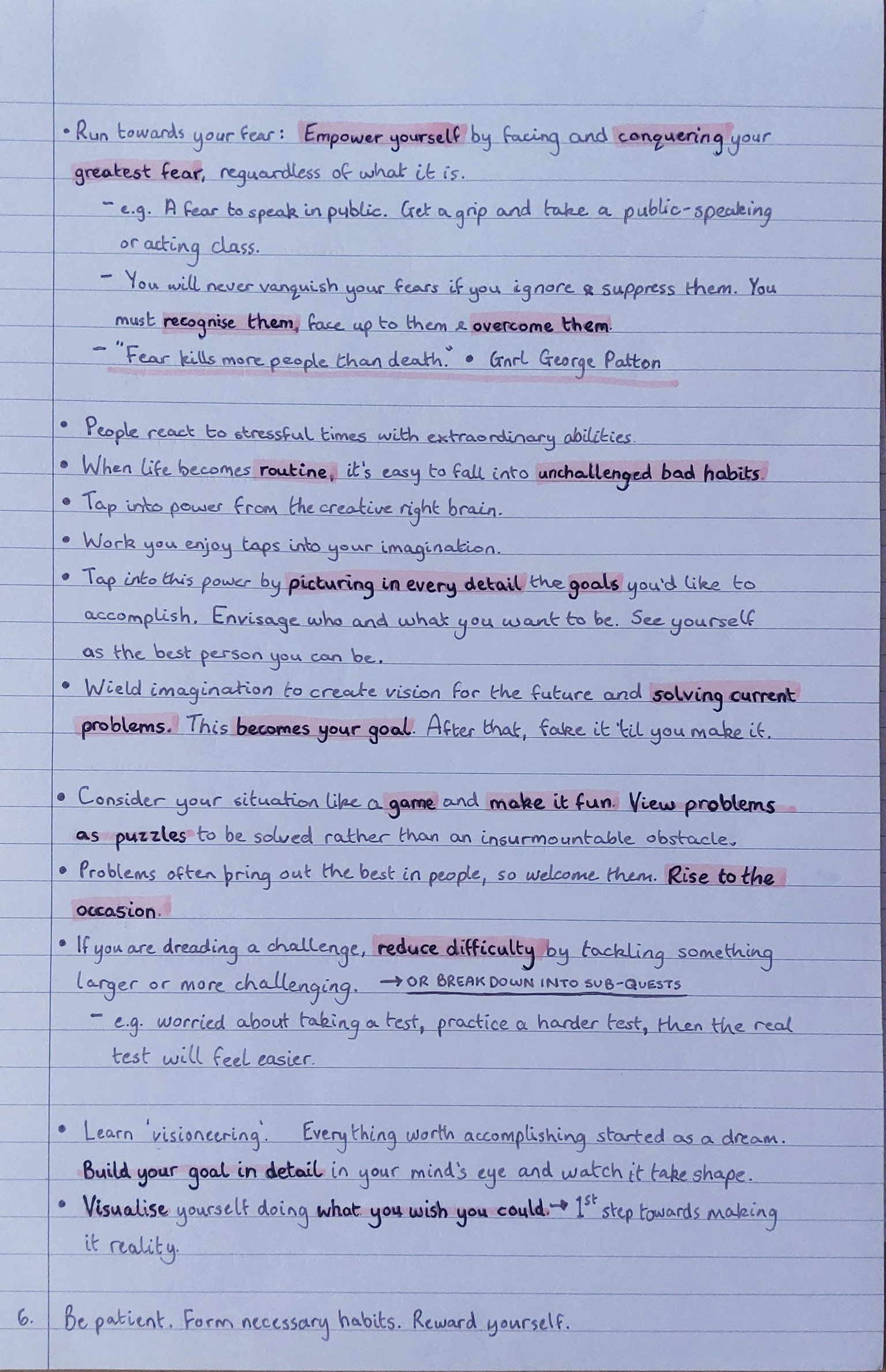 Breaking Through Depression with Motivation - image 6 - student project