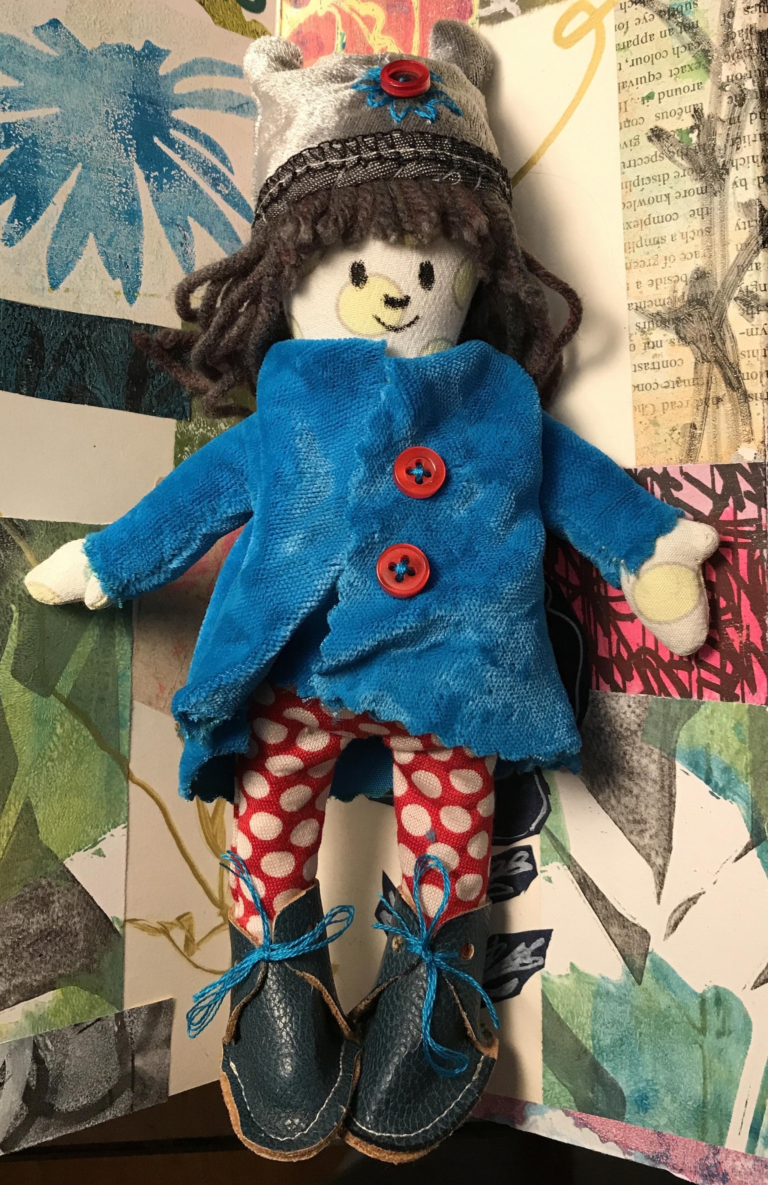 Cute fabric doll - image 1 - student project