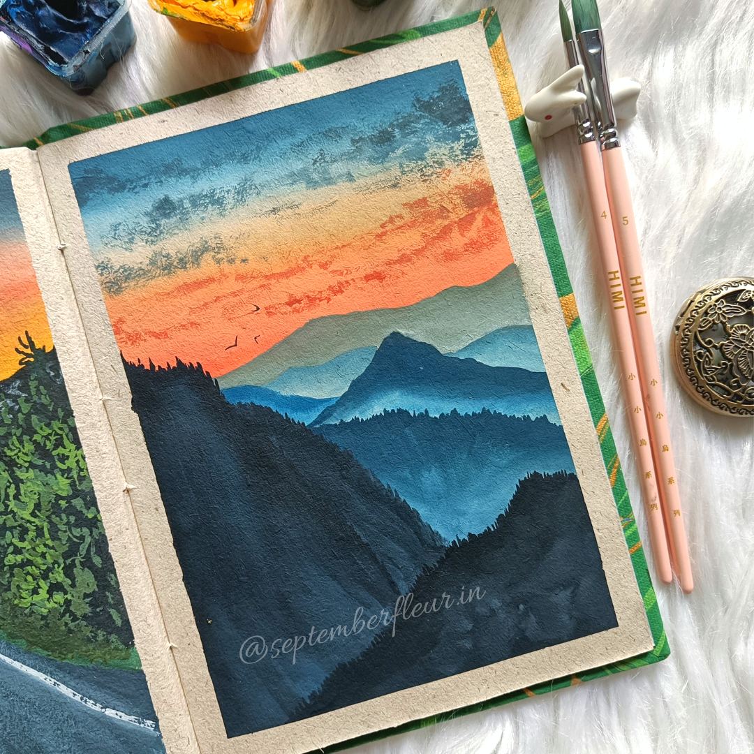 15 days gouache challenge - image 3 - student project