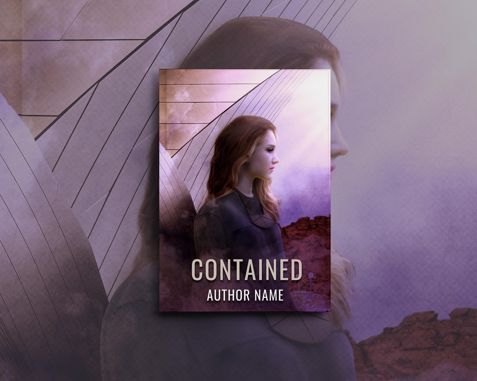 Dystopian young adult book cover - image 2 - student project