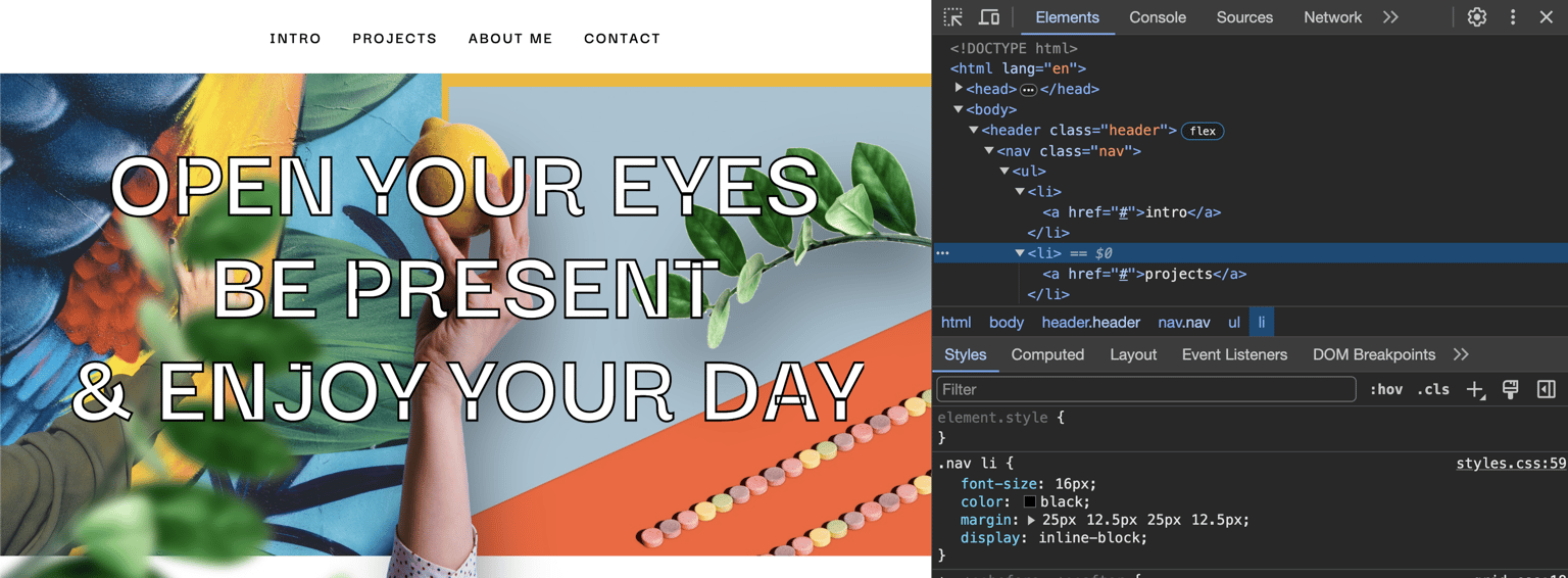Accessibility audit and fixes - image 5 - student project