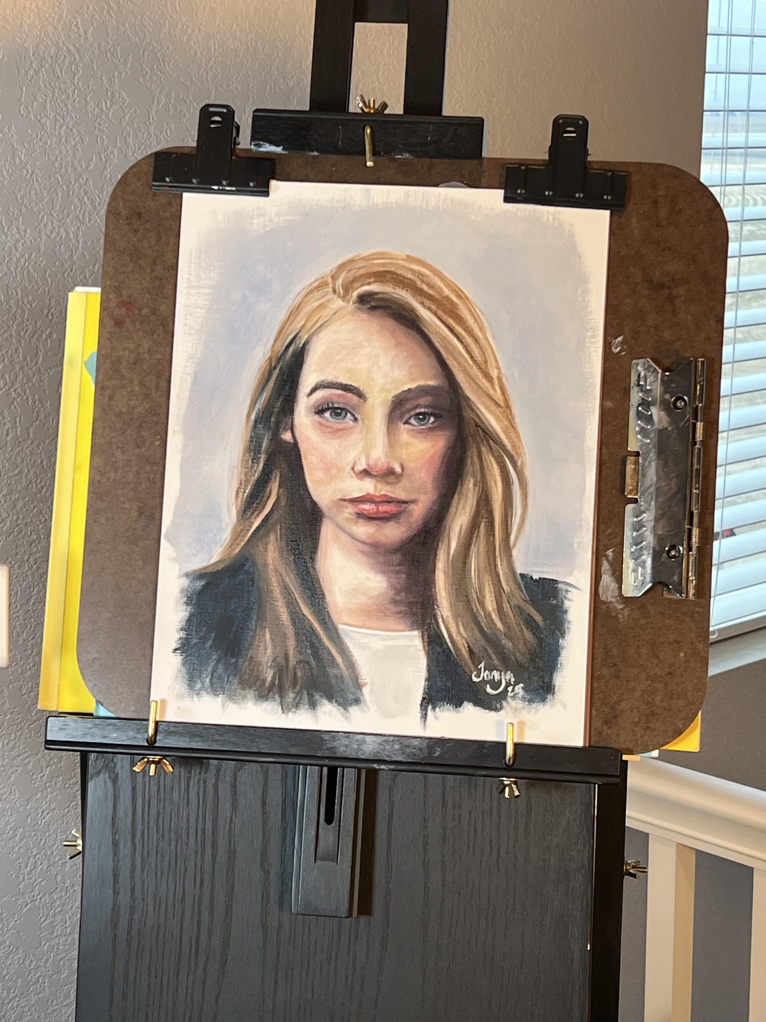 1st Portrait in Oil - image 1 - student project