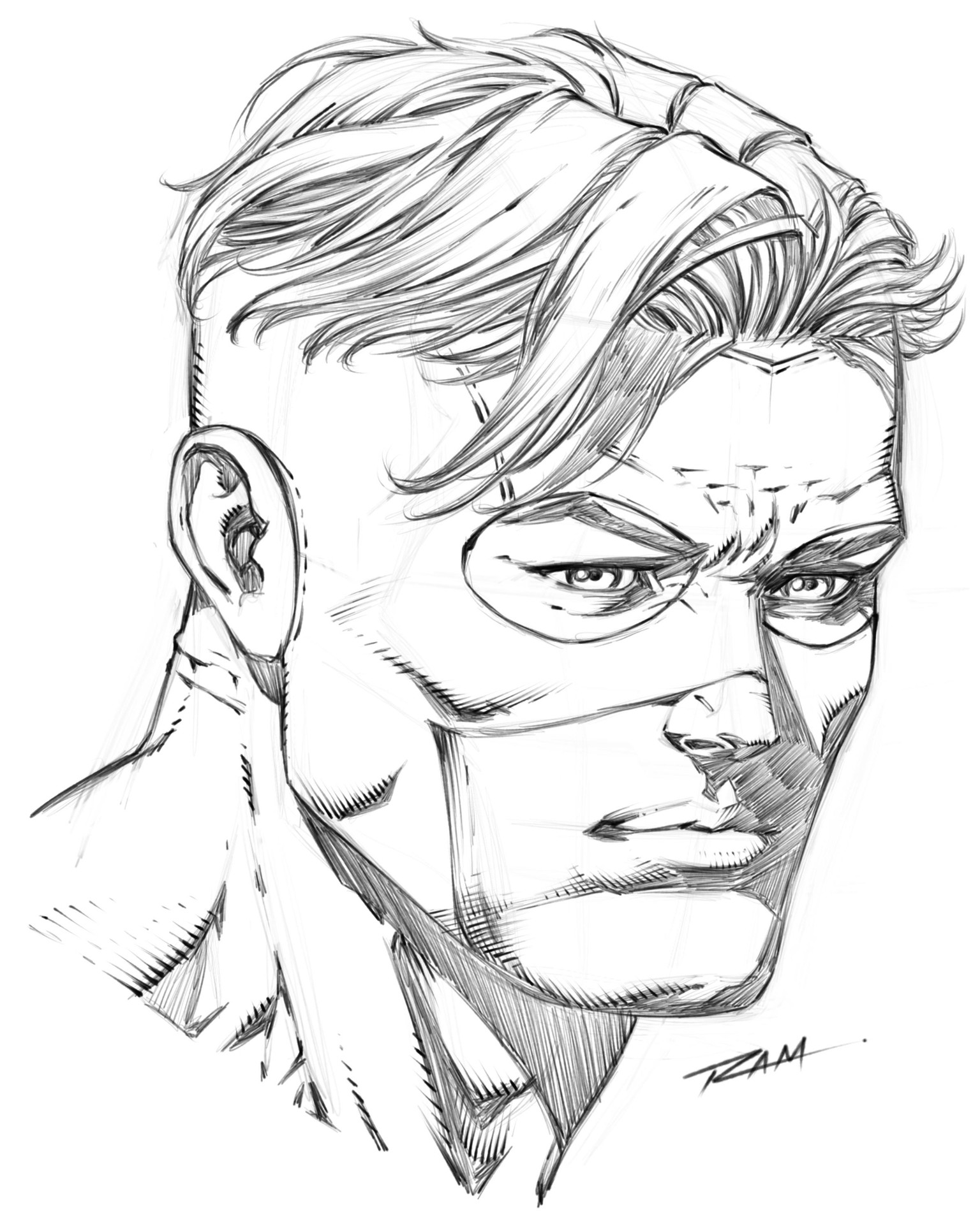 Superhero Head Project - image 1 - student project