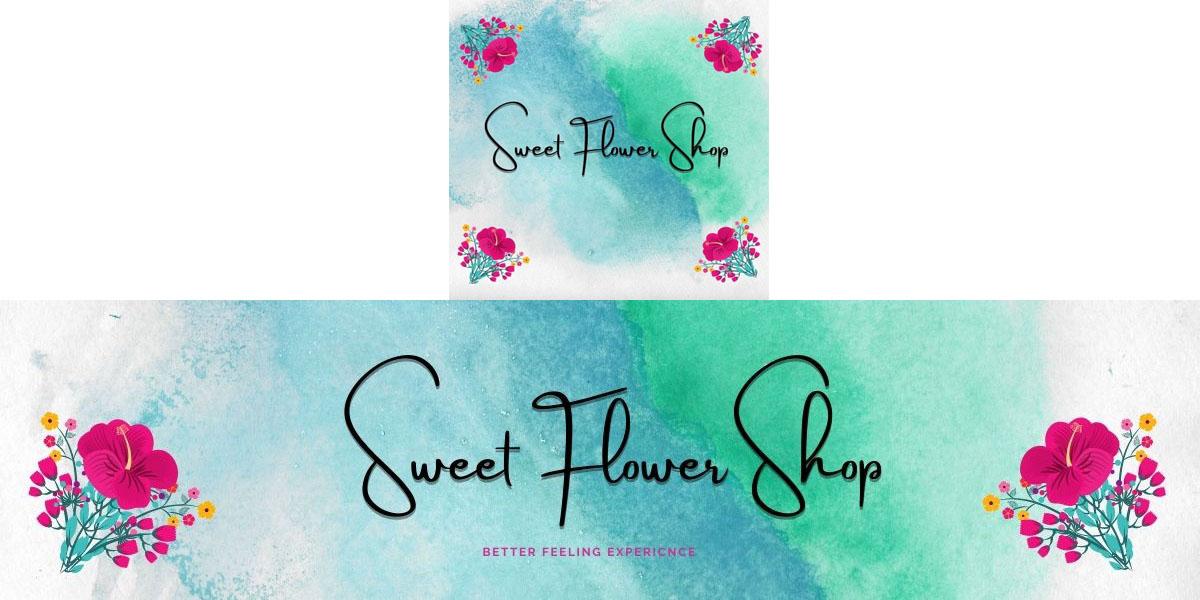 Flower Shop Etsy banner & icon - image 1 - student project