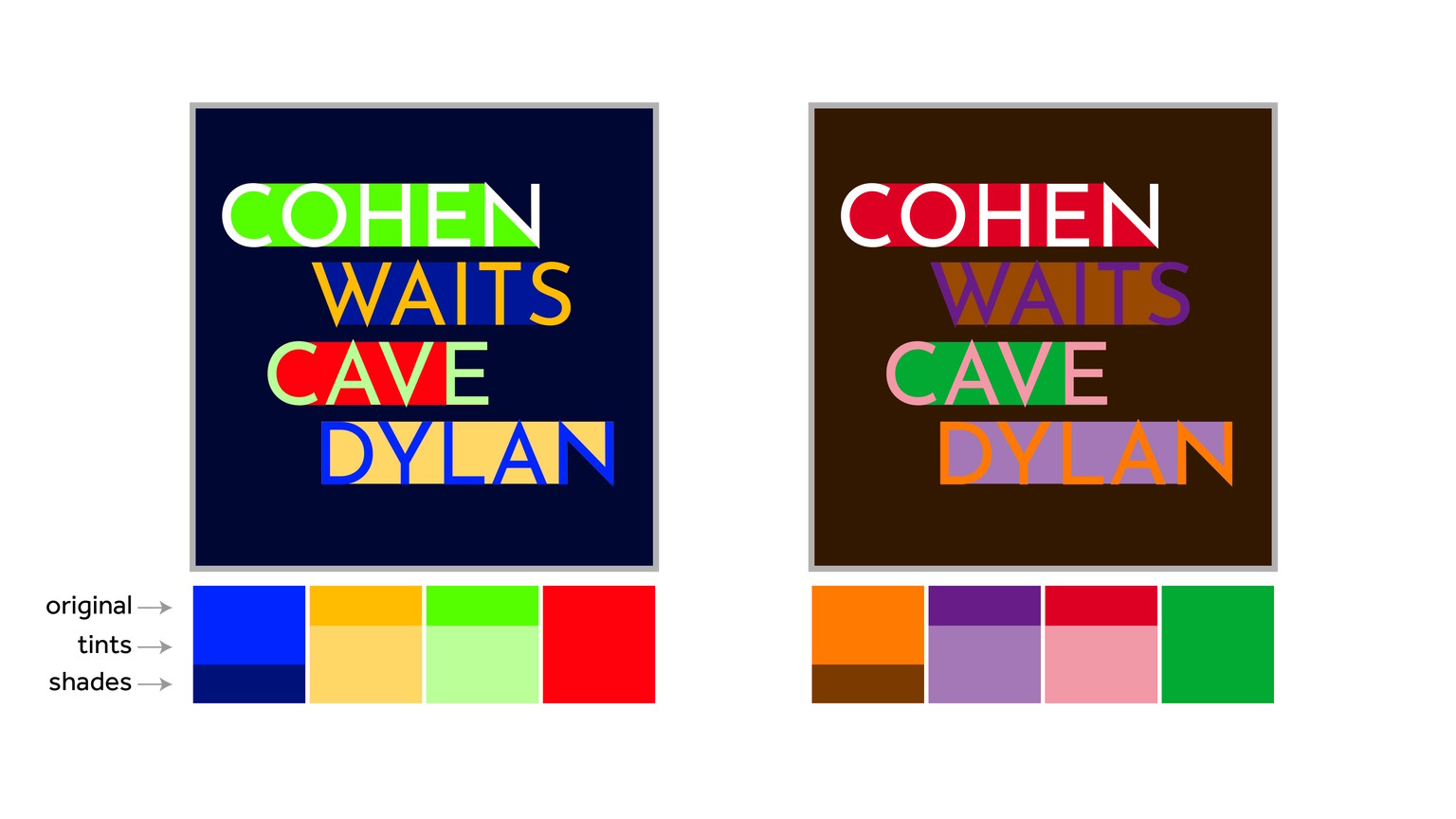 Studies on Color Theory Course - image 3 - student project