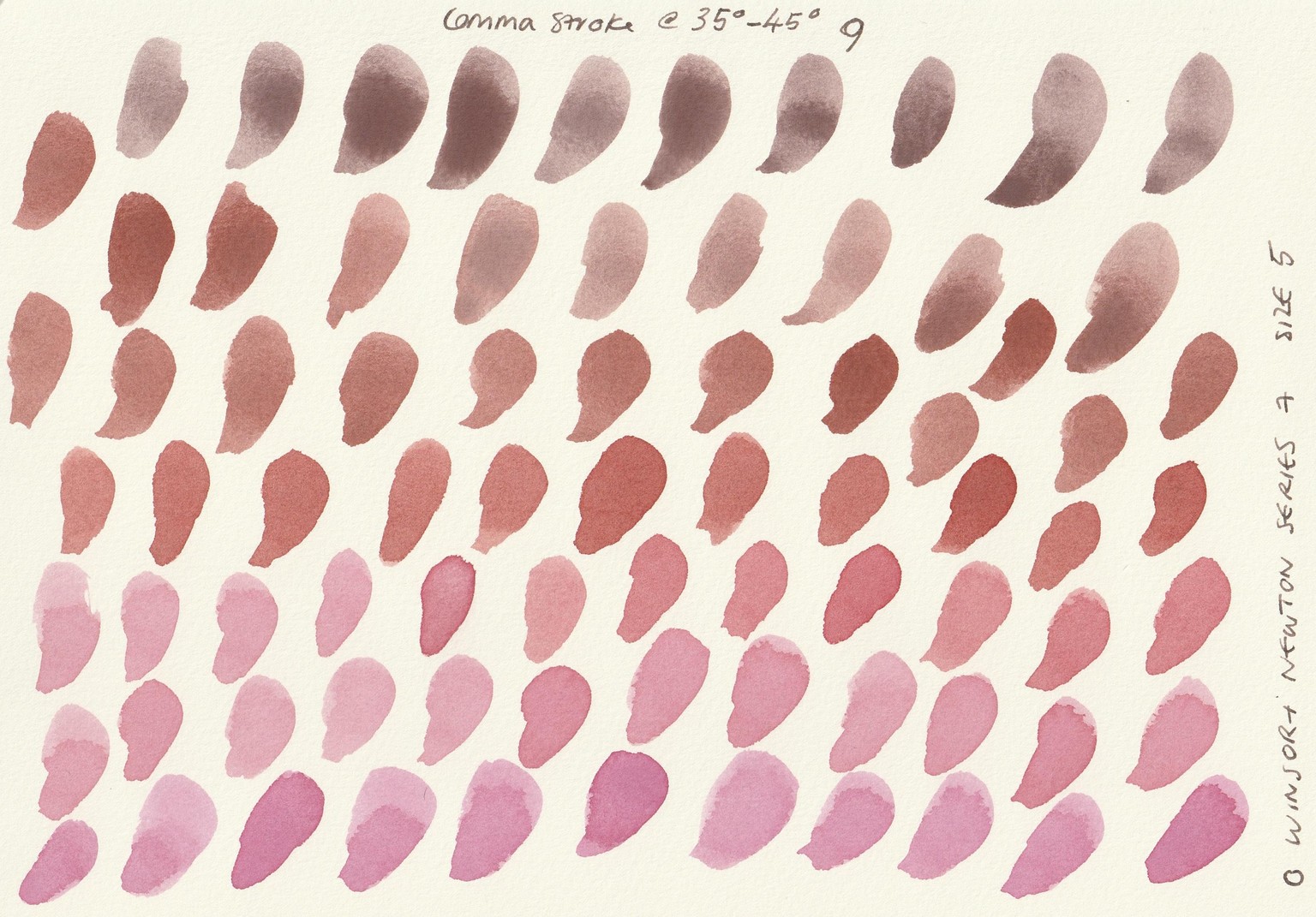 Round brush strokes - image 2 - student project