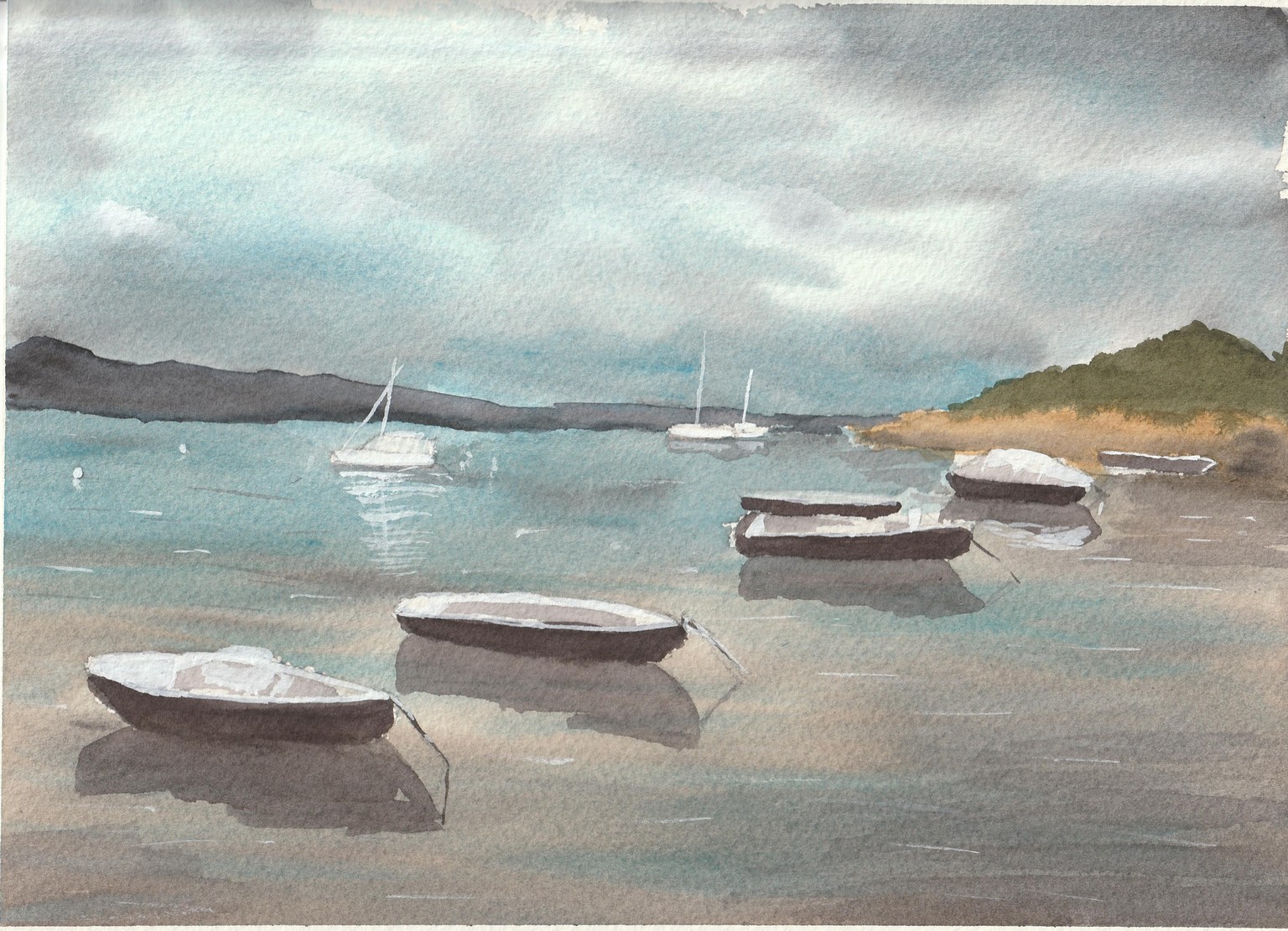 Boat scene - image 1 - student project