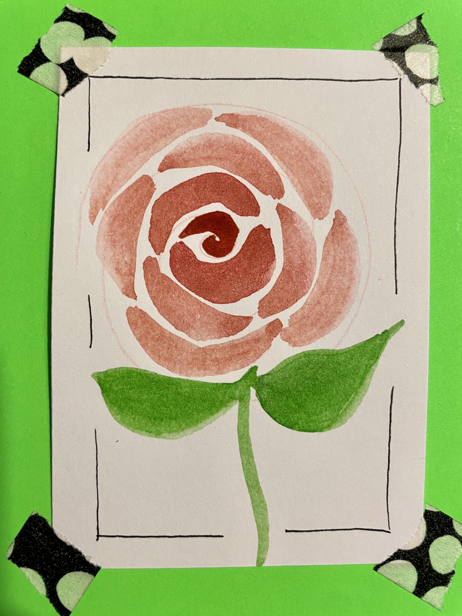 My inky flowers - image 5 - student project