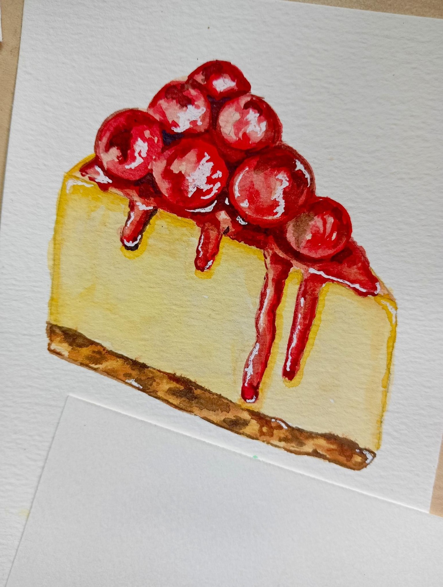 7 watercolour food illustrations by Leeda - image 4 - student project