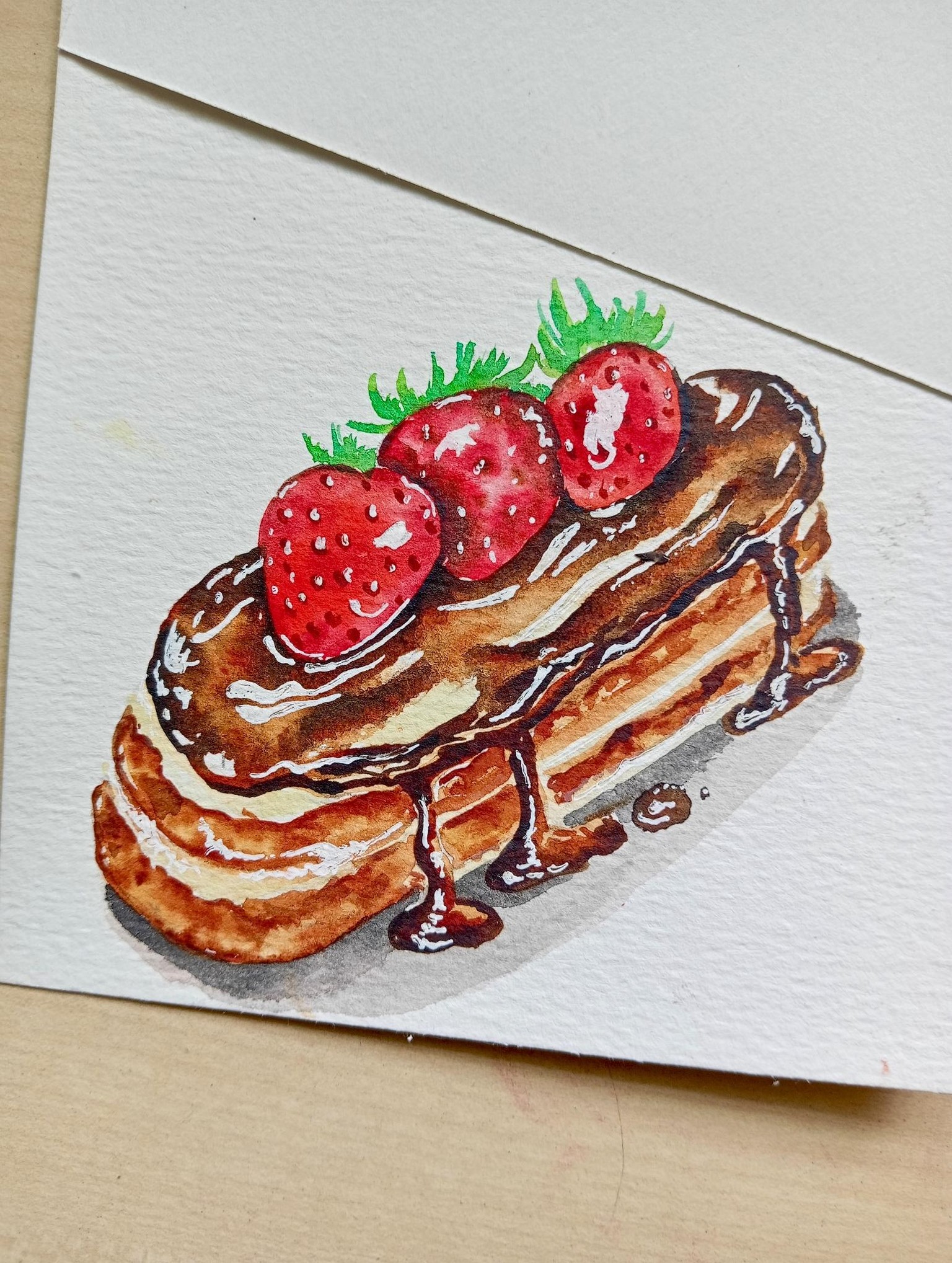 7 watercolour food illustrations by Leeda - image 2 - student project