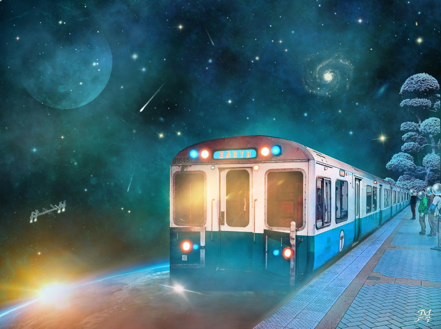 Space Train - image 1 - student project