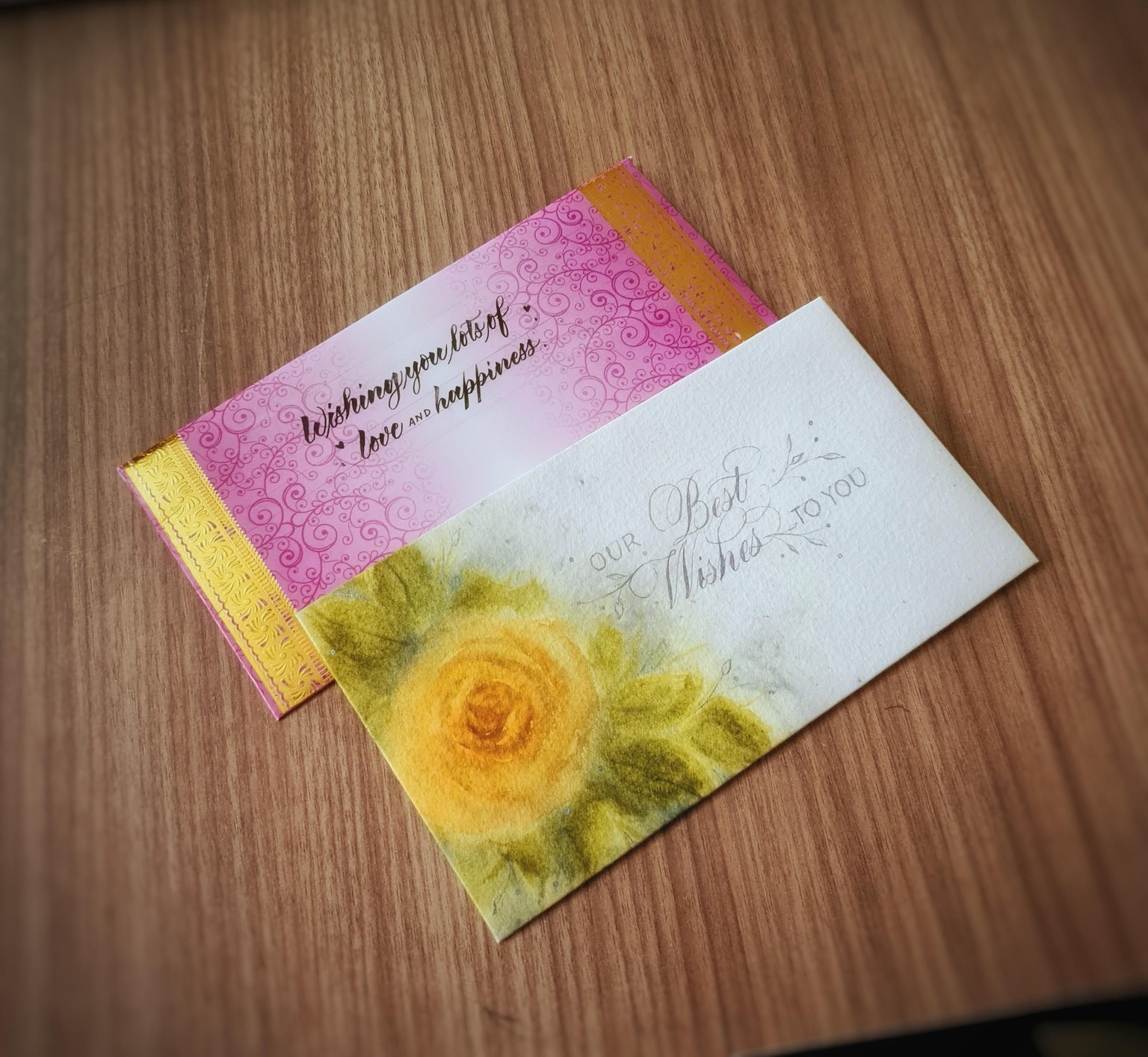 Turned into cash envelopes! - image 1 - student project