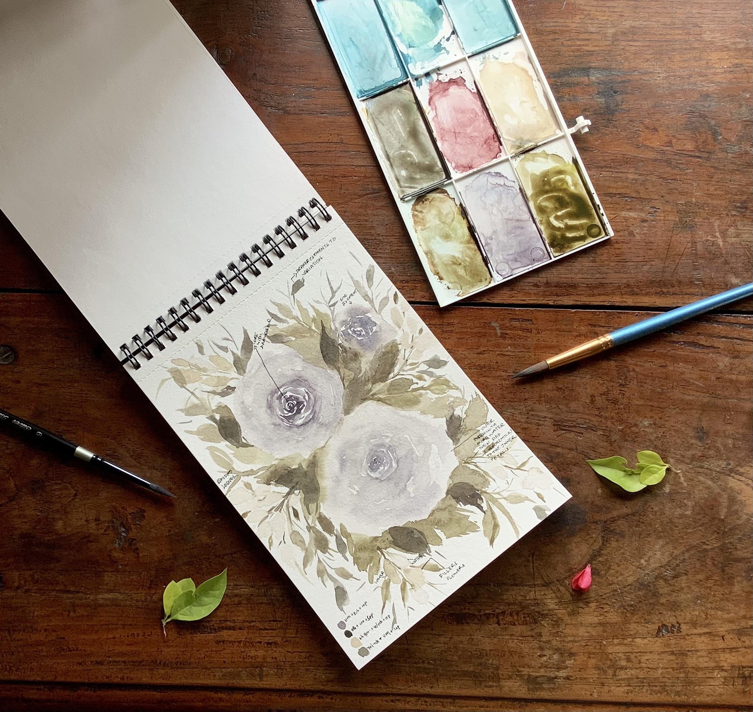 Vintage flowers - image 3 - student project