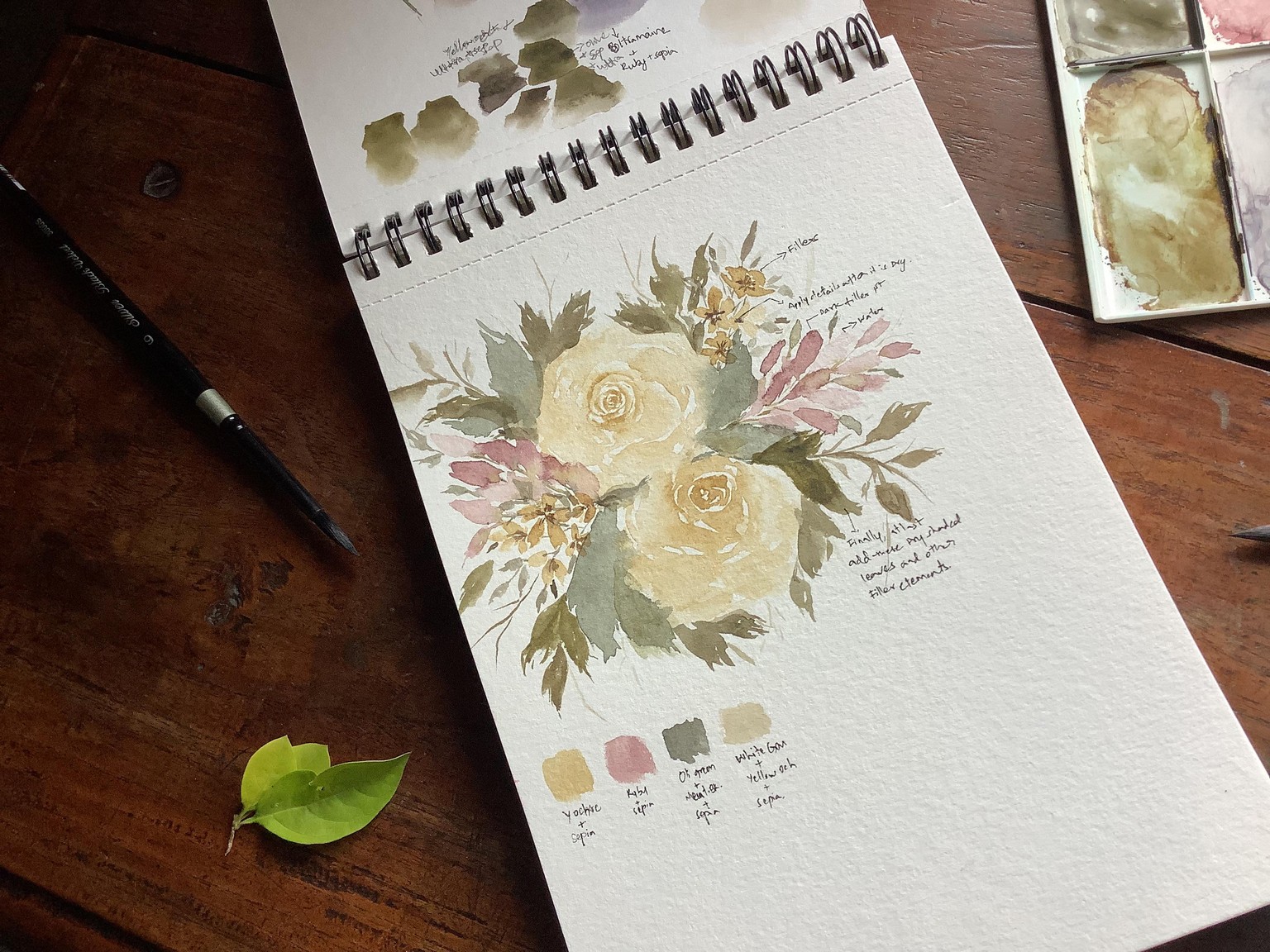 Vintage flowers - image 1 - student project