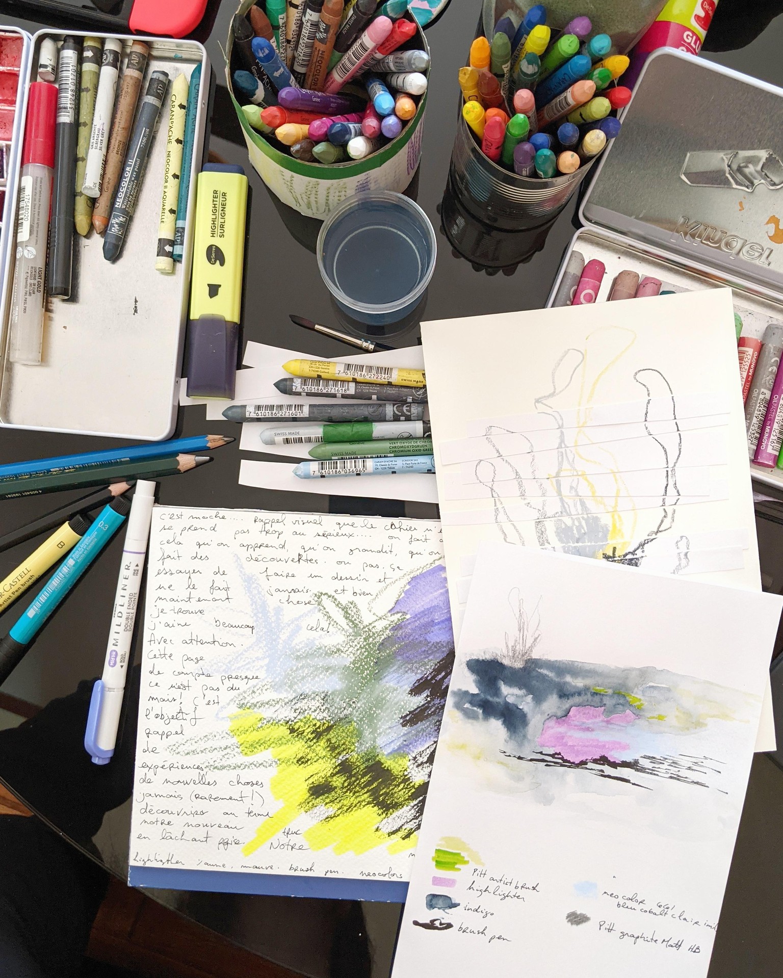Des explorations dans un carnet - image 1 - student project