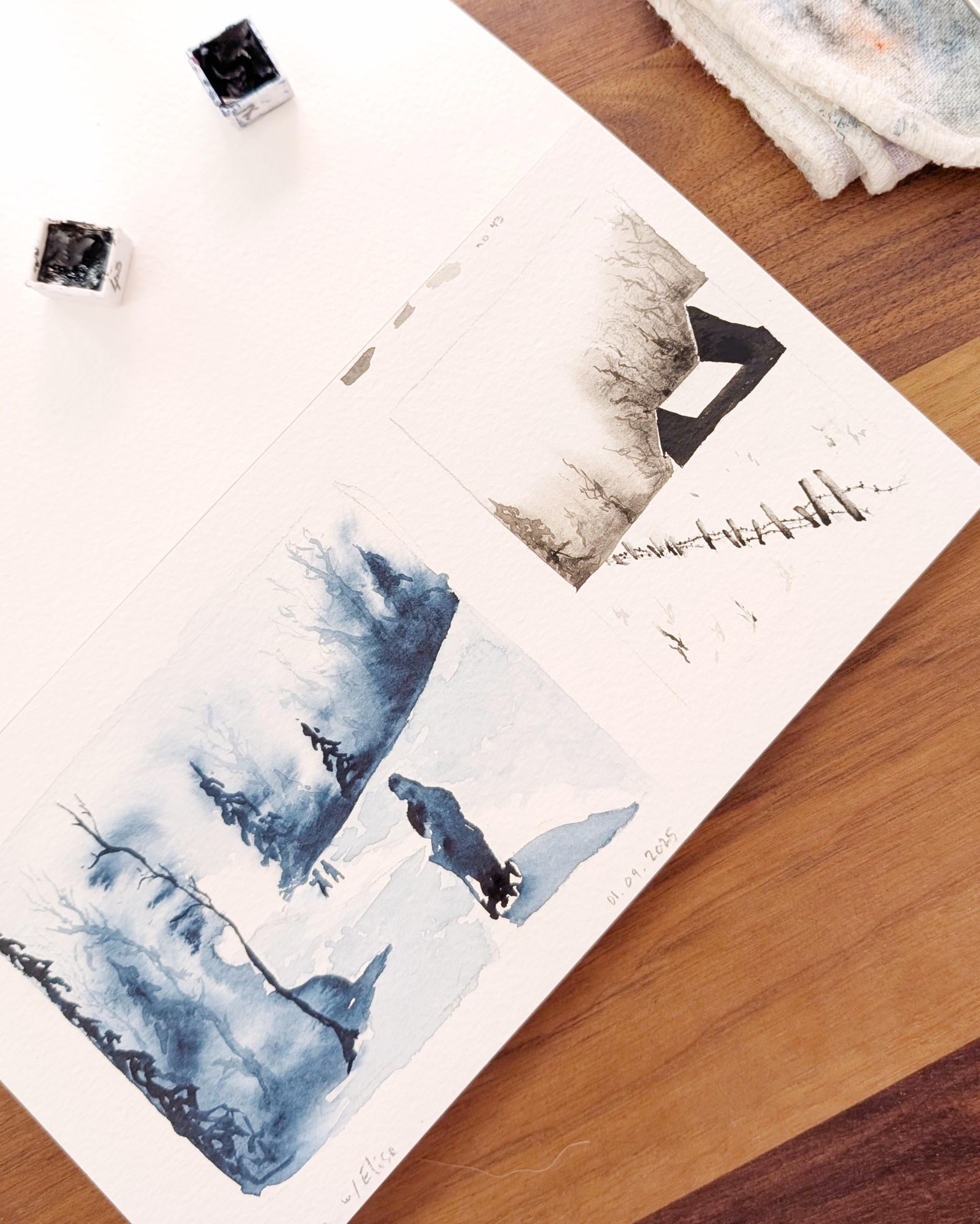 little snowy landscapes - image 1 - student project