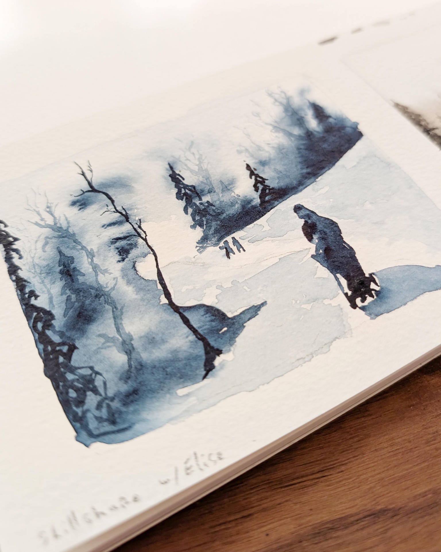little snowy landscapes - image 2 - student project