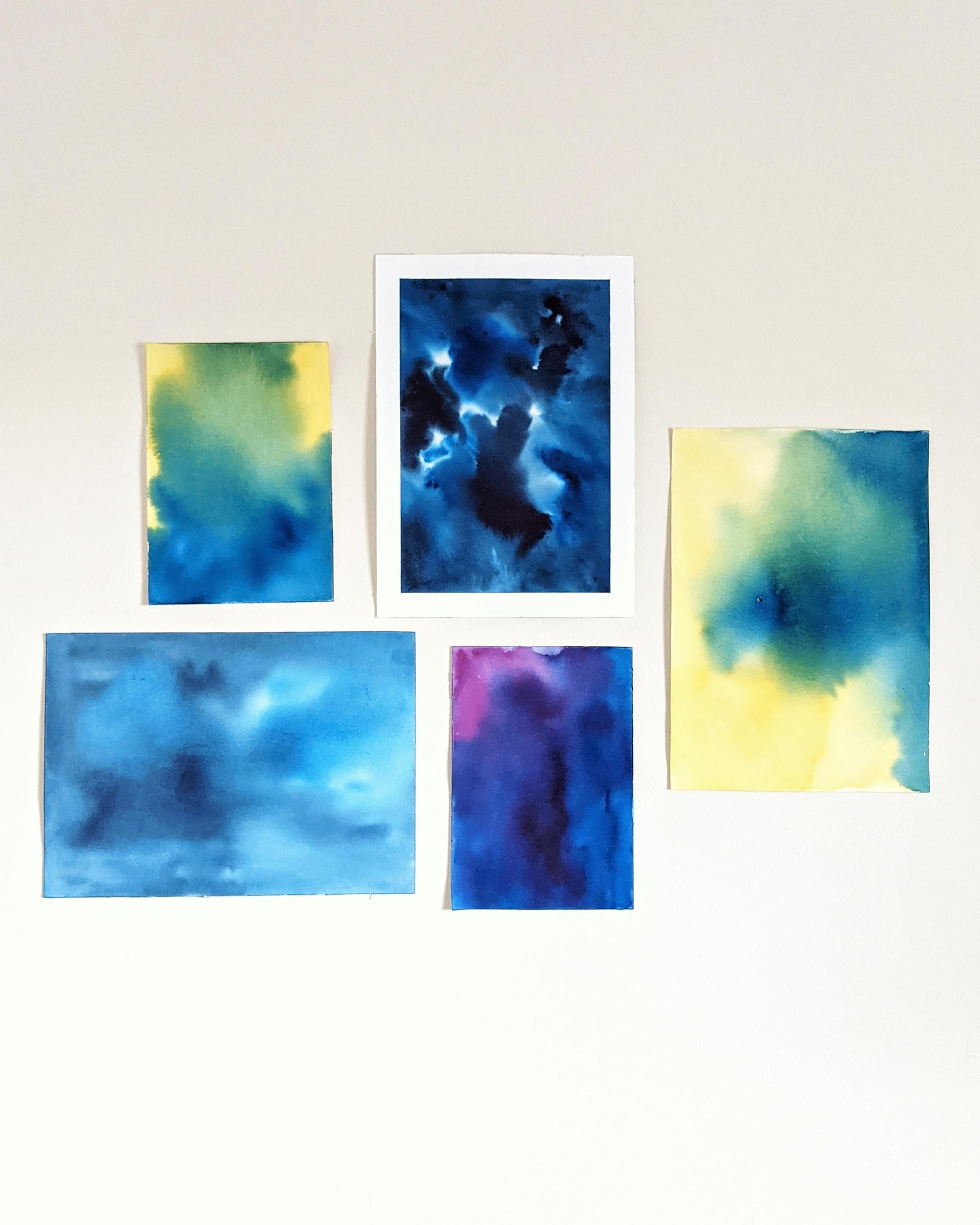 Wonderful large watercolor washes - image 1 - student project