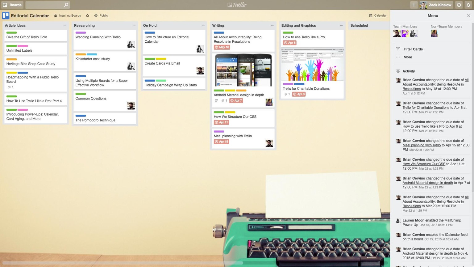My productivity system - image 2 - student project