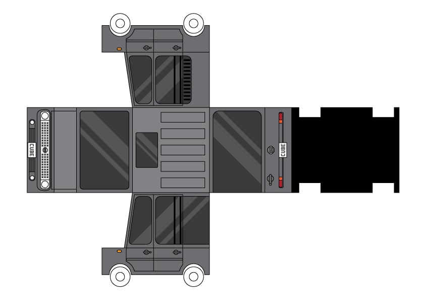 Paper Cube - image 1 - student project
