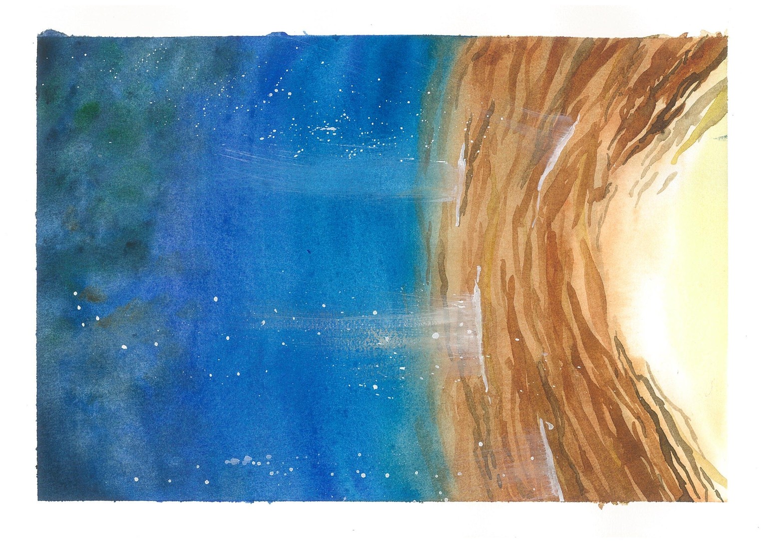 WATERCOLOR UNDERWATER - image 1 - student project