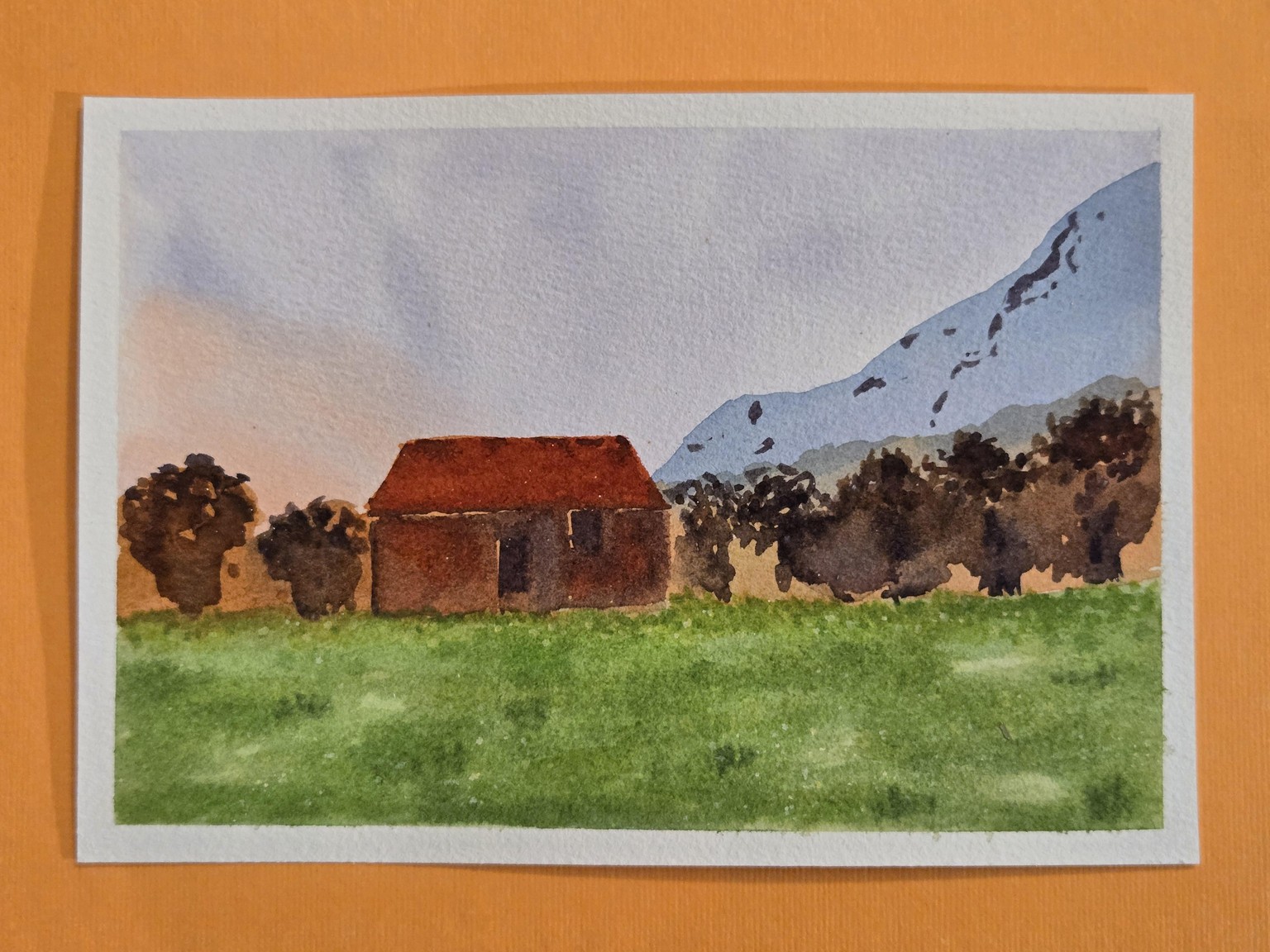 Effortless Watercolor Landscape - image 1 - student project