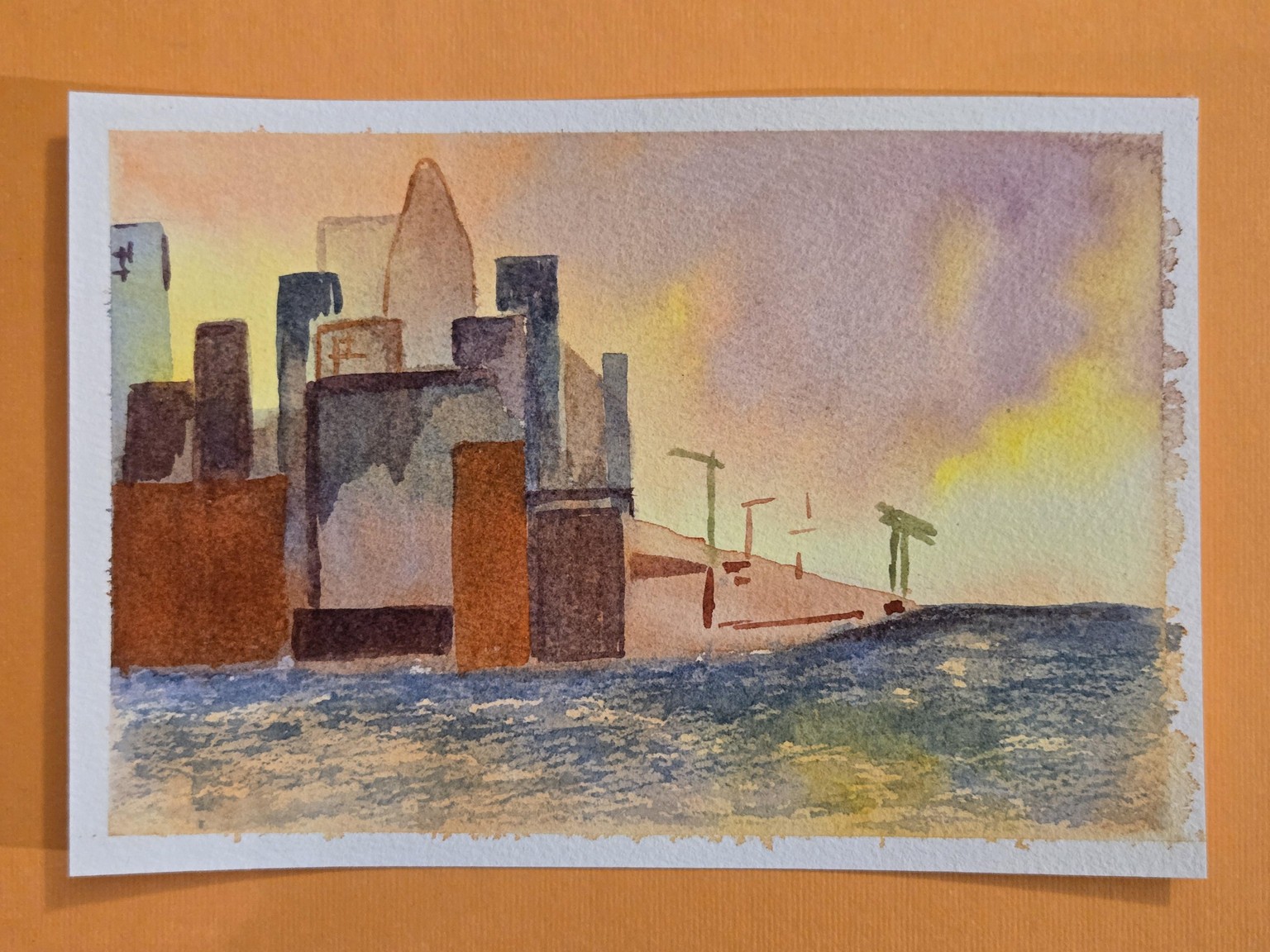 Effortless Watercolor Landscape - image 2 - student project