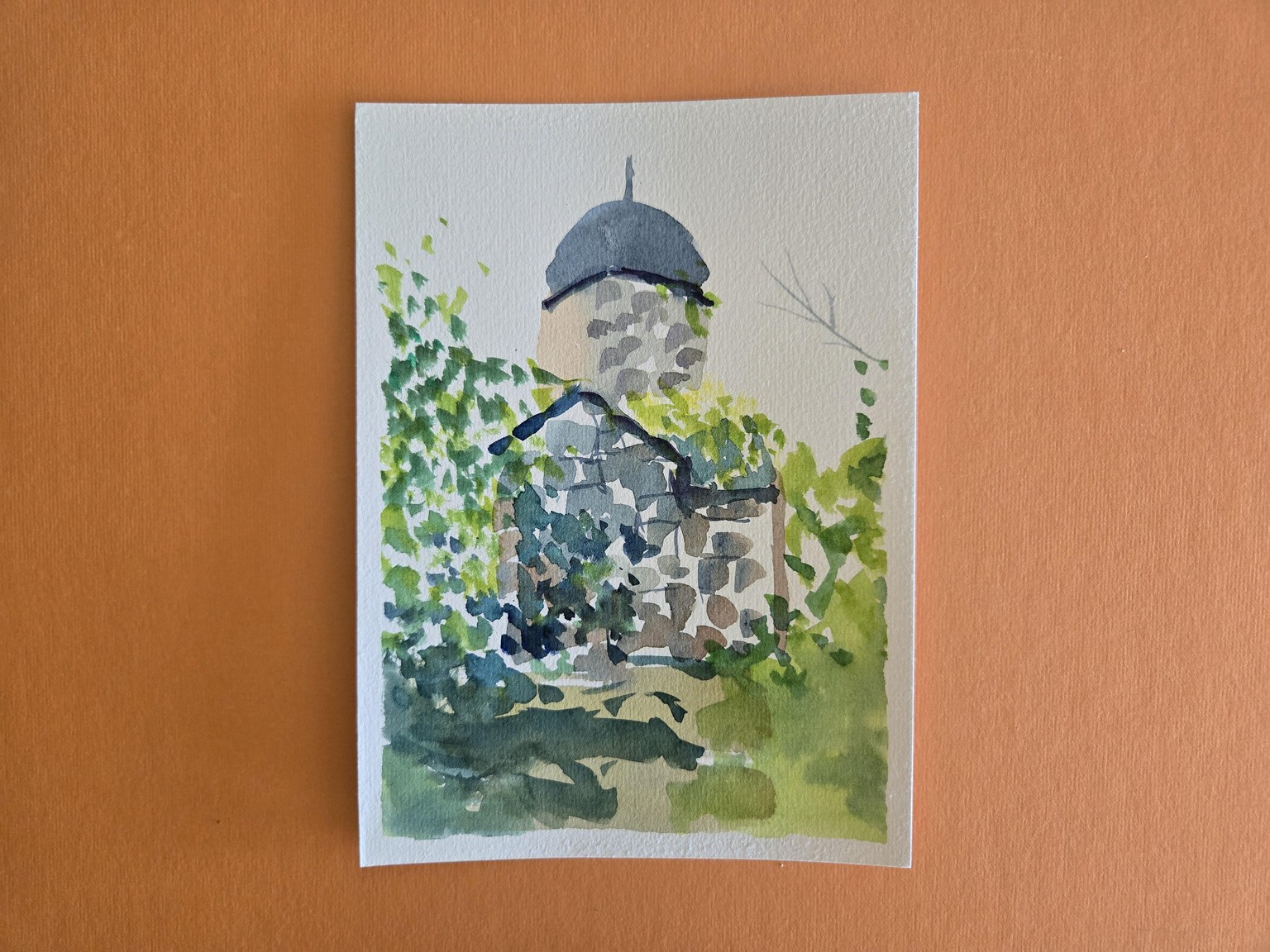 Five-Minute Watercolor Sketches - image 3 - student project