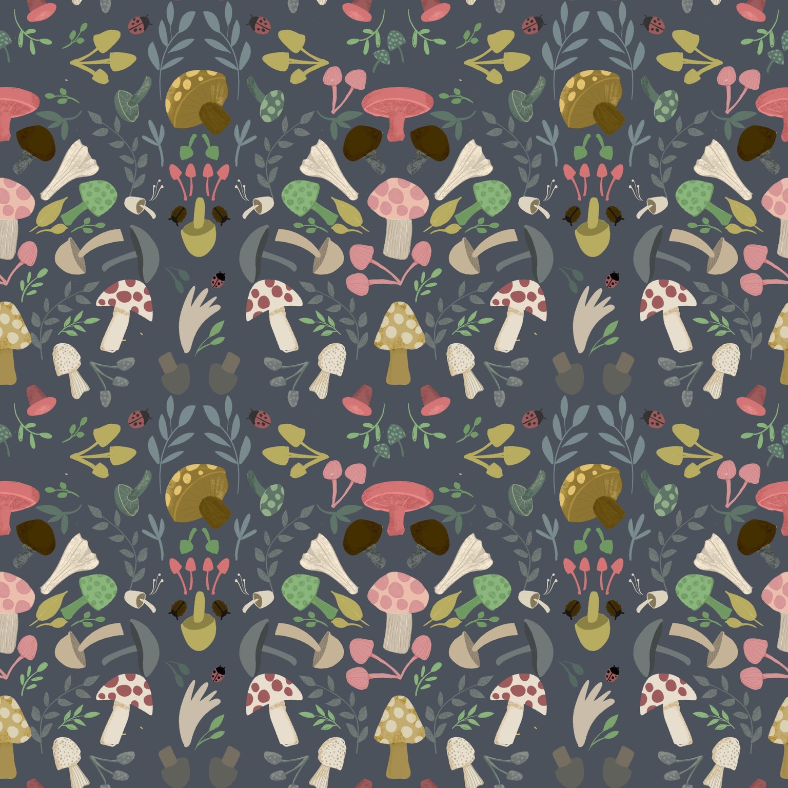 Midnight mushrooms - image 2 - student project