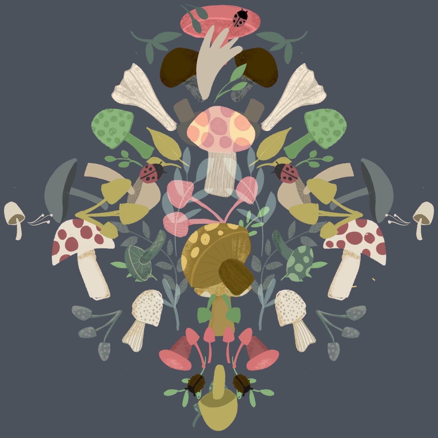 Midnight mushrooms - image 1 - student project