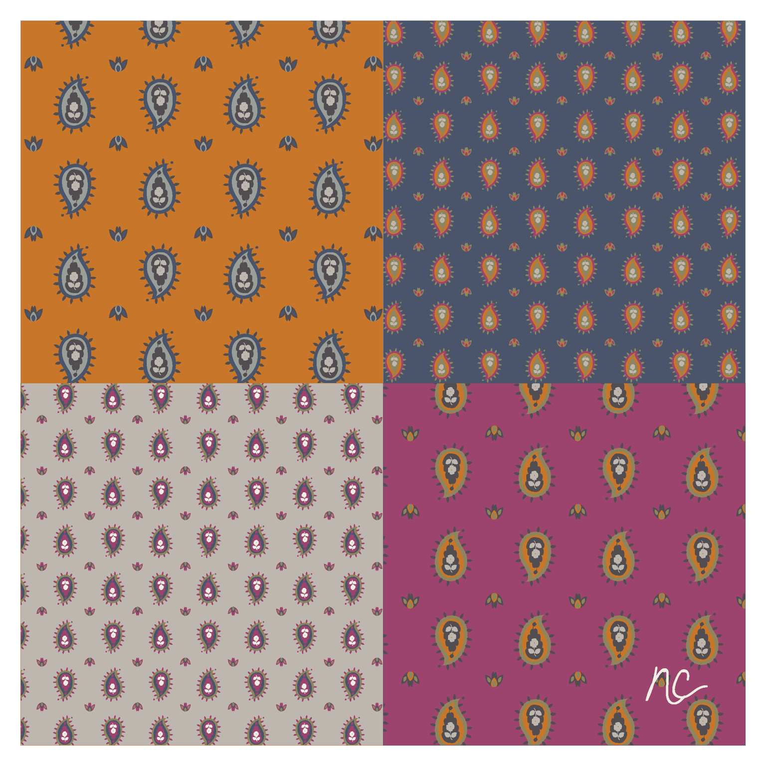 a new color palette and repeating pattern - image 3 - student project