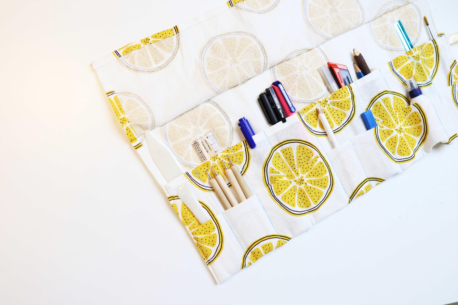 My Roll-Up Organiser For Stationery - image 1 - student project