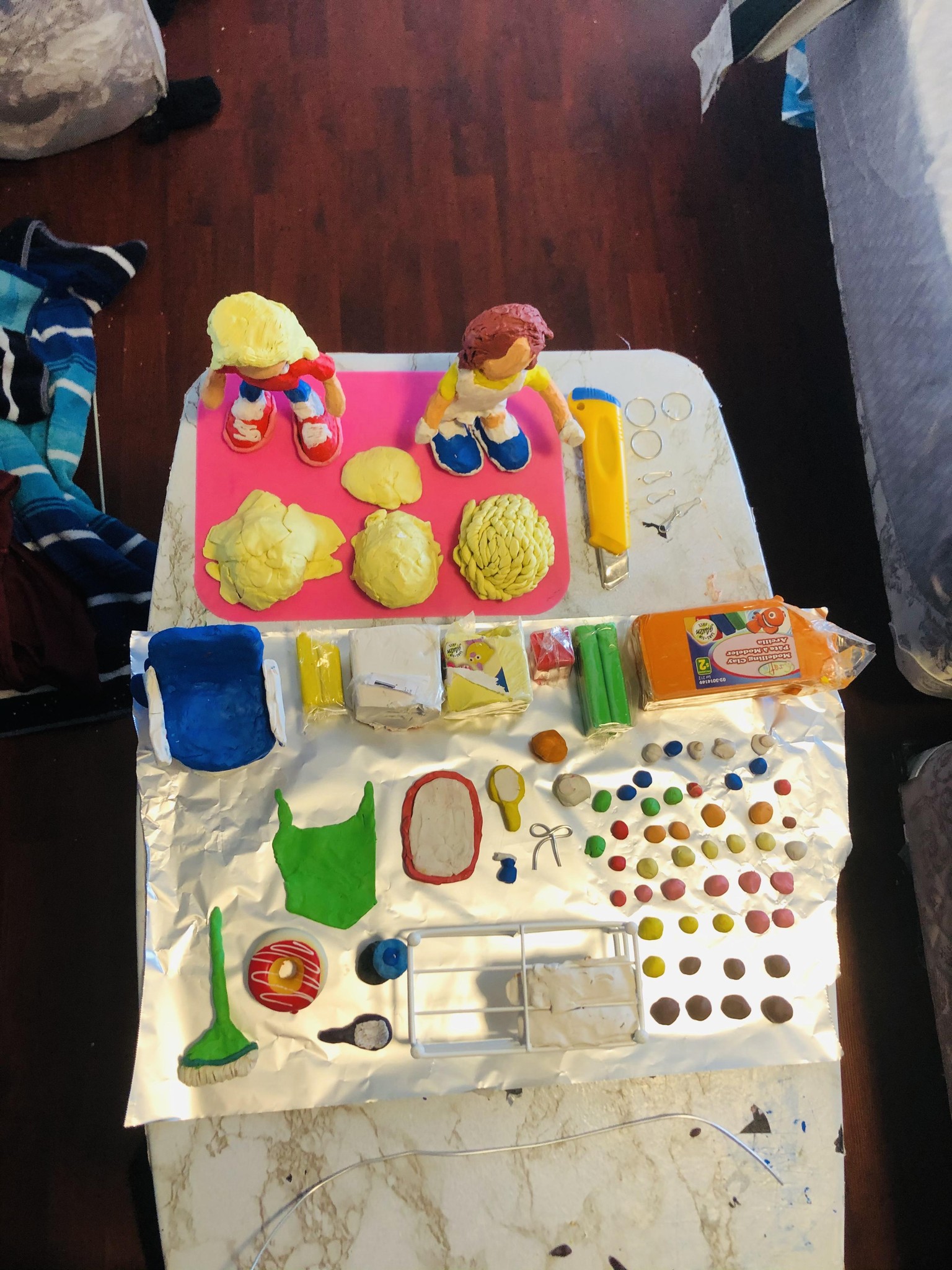 3D Modelling Clay Characters - image 3 - student project