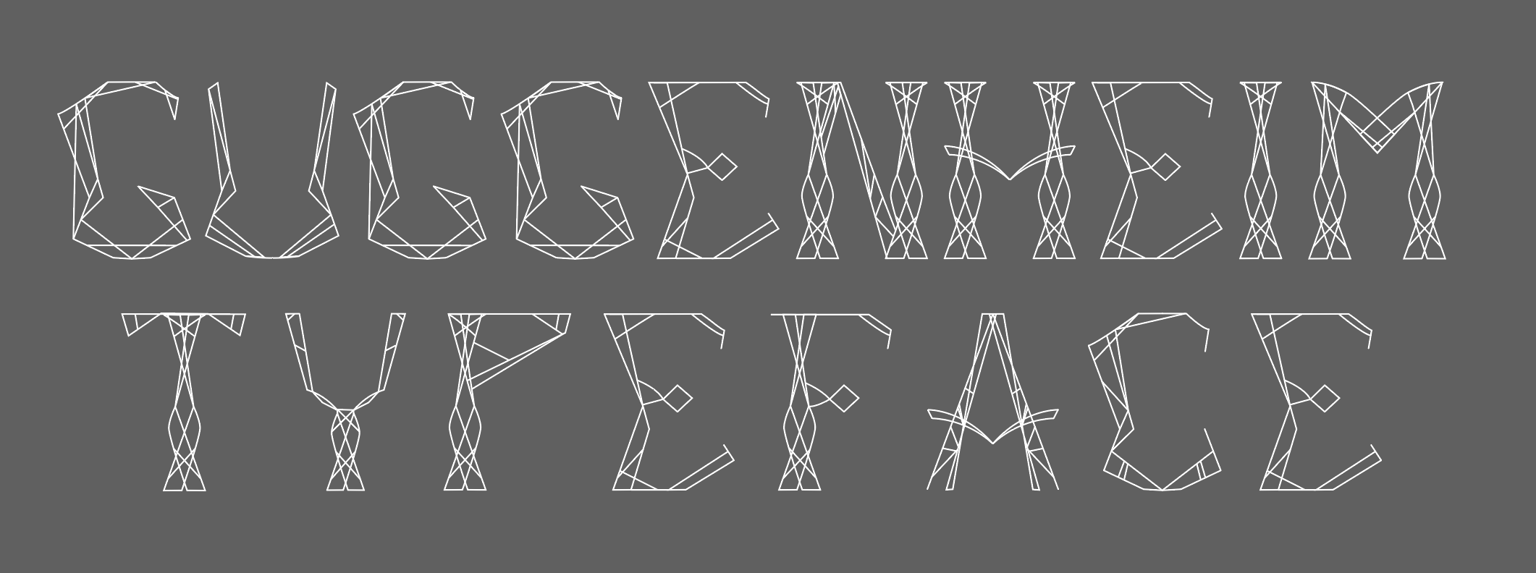 Guggenheim Typeface (WIP) - image 6 - student project