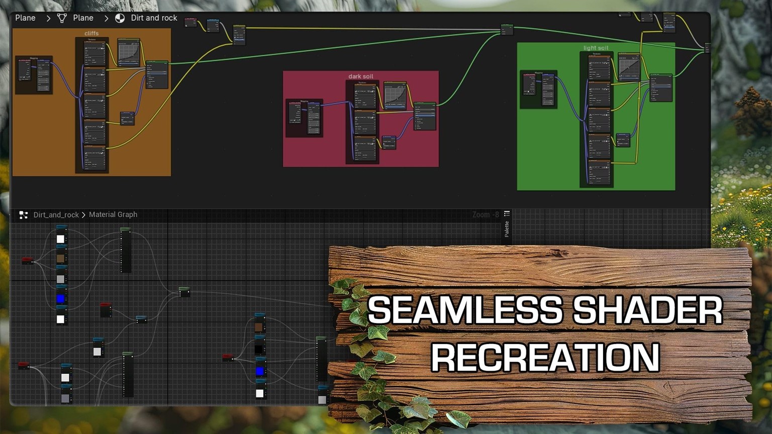 Blender to Unreal Engine 5: Fantasy River 3D Diorama Boat Scene - image 5 - student project