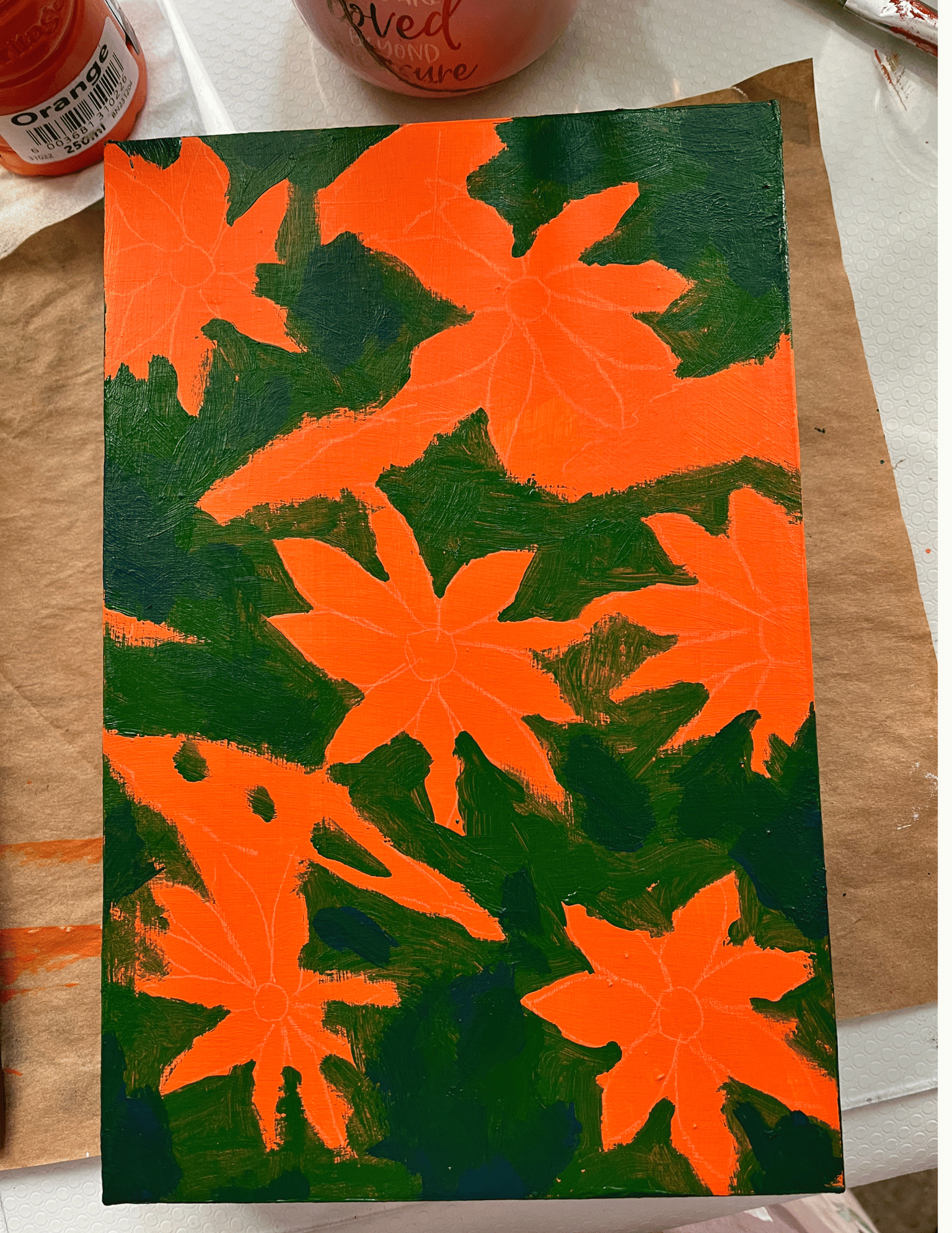 Painting Crafts: Upcycle with Flowery Garden Designs - image 1 - student project