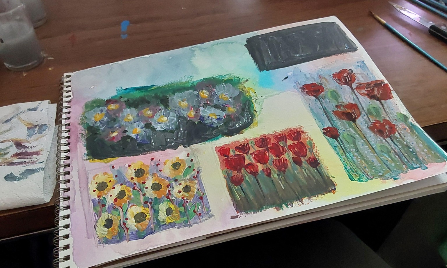 my first paintings - image 1 - student project