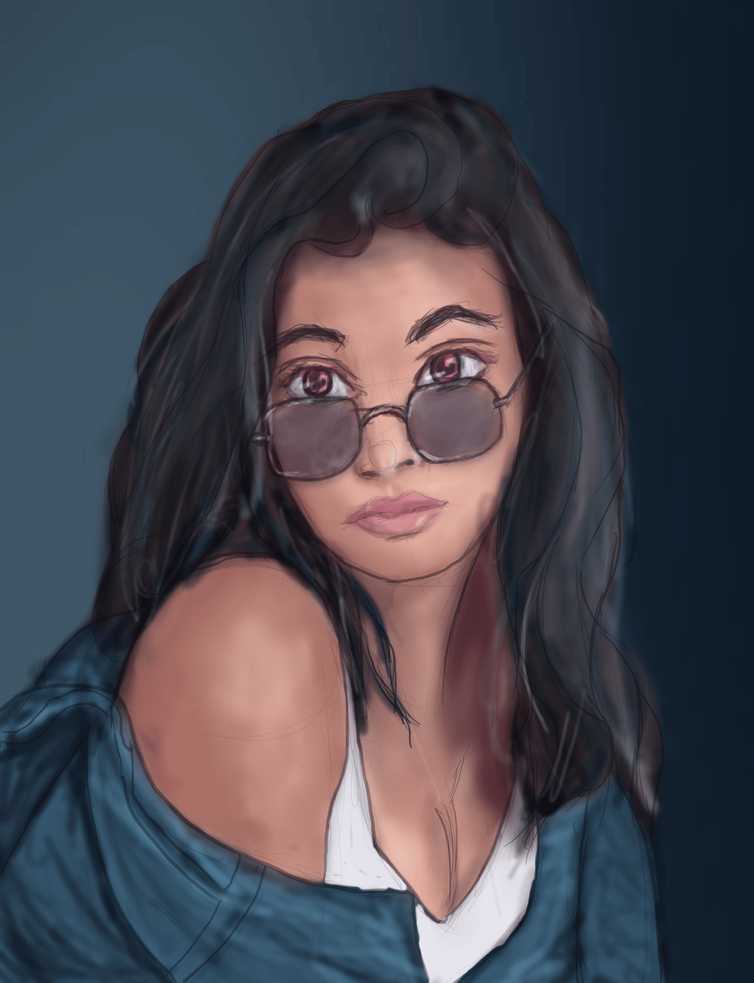 Stylized potrait - image 1 - student project
