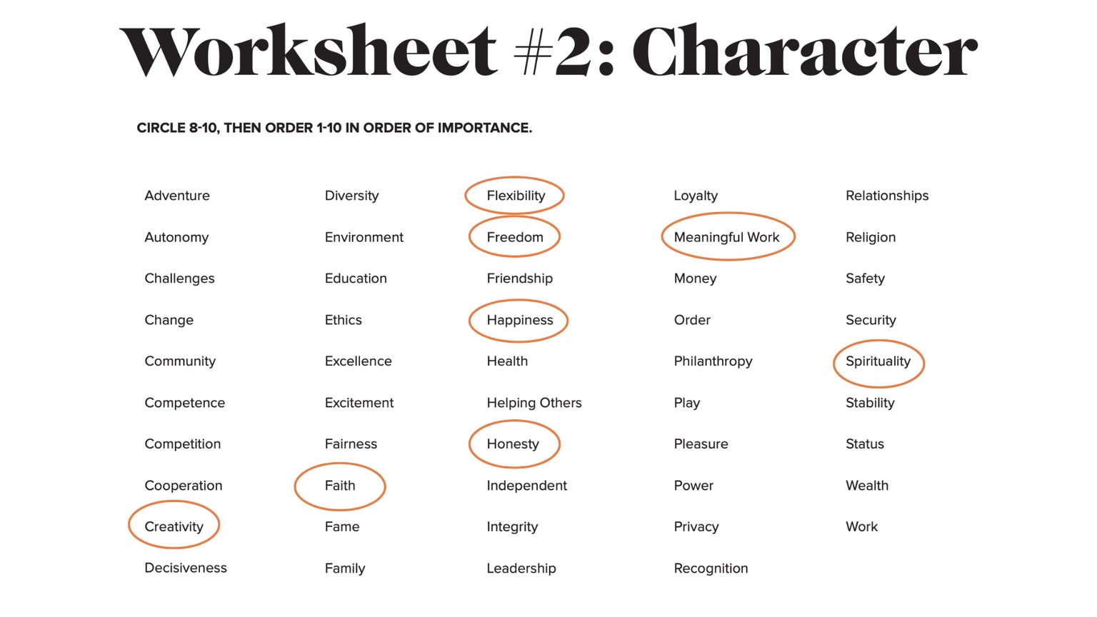 Personal Branding: Worksheets - image 2 - student project
