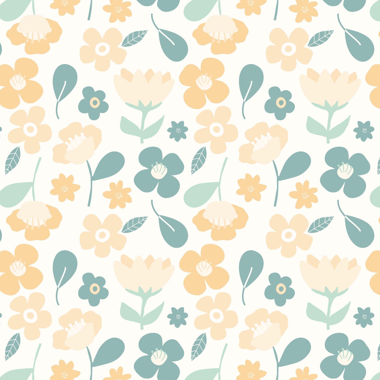 Bold Boho Flowers - image 2 - student project