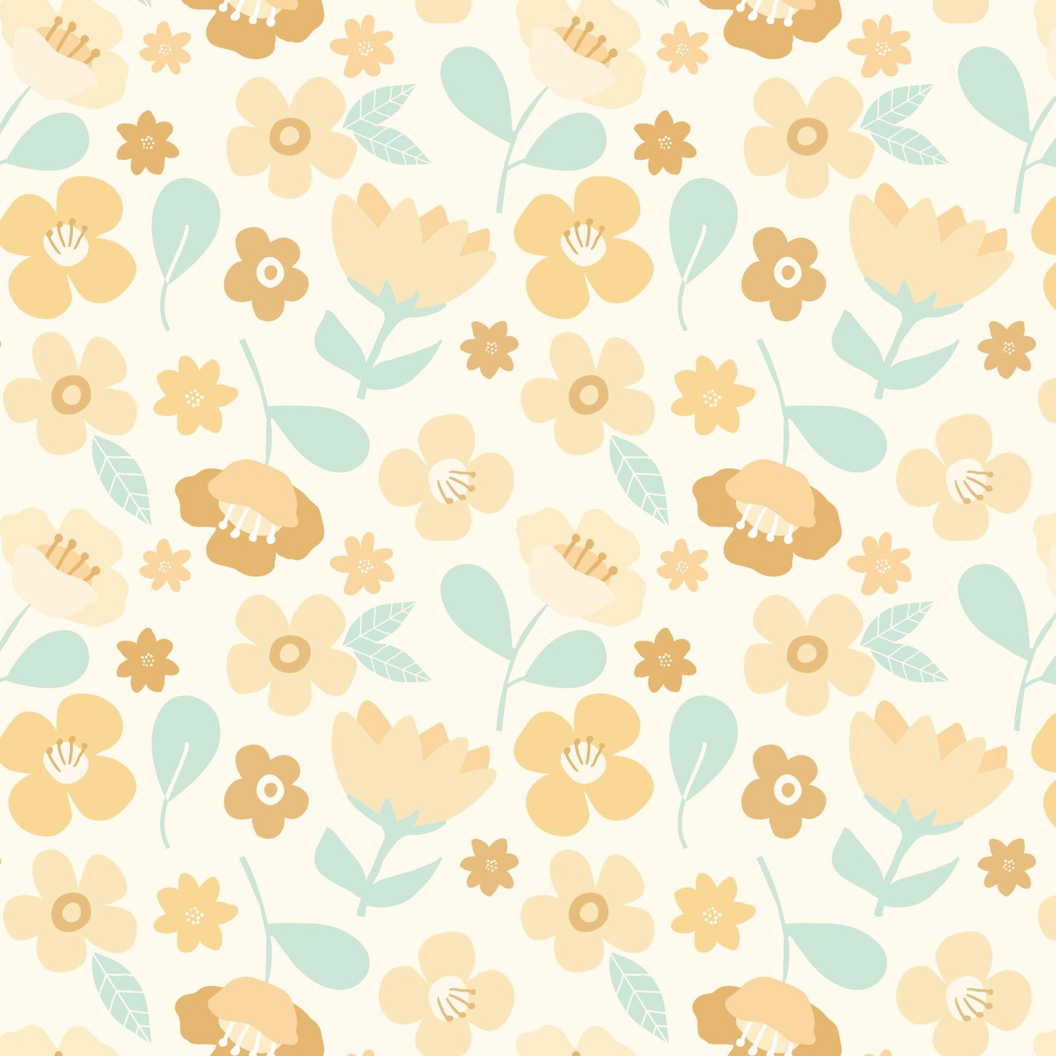 Bold Boho Flowers - image 1 - student project