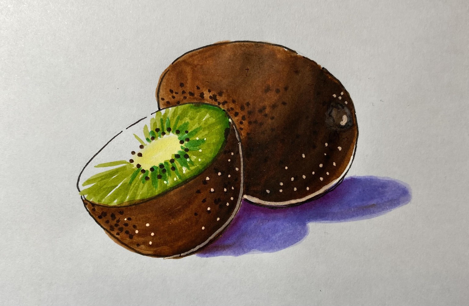 Fruit with Markers fun! - image 1 - student project