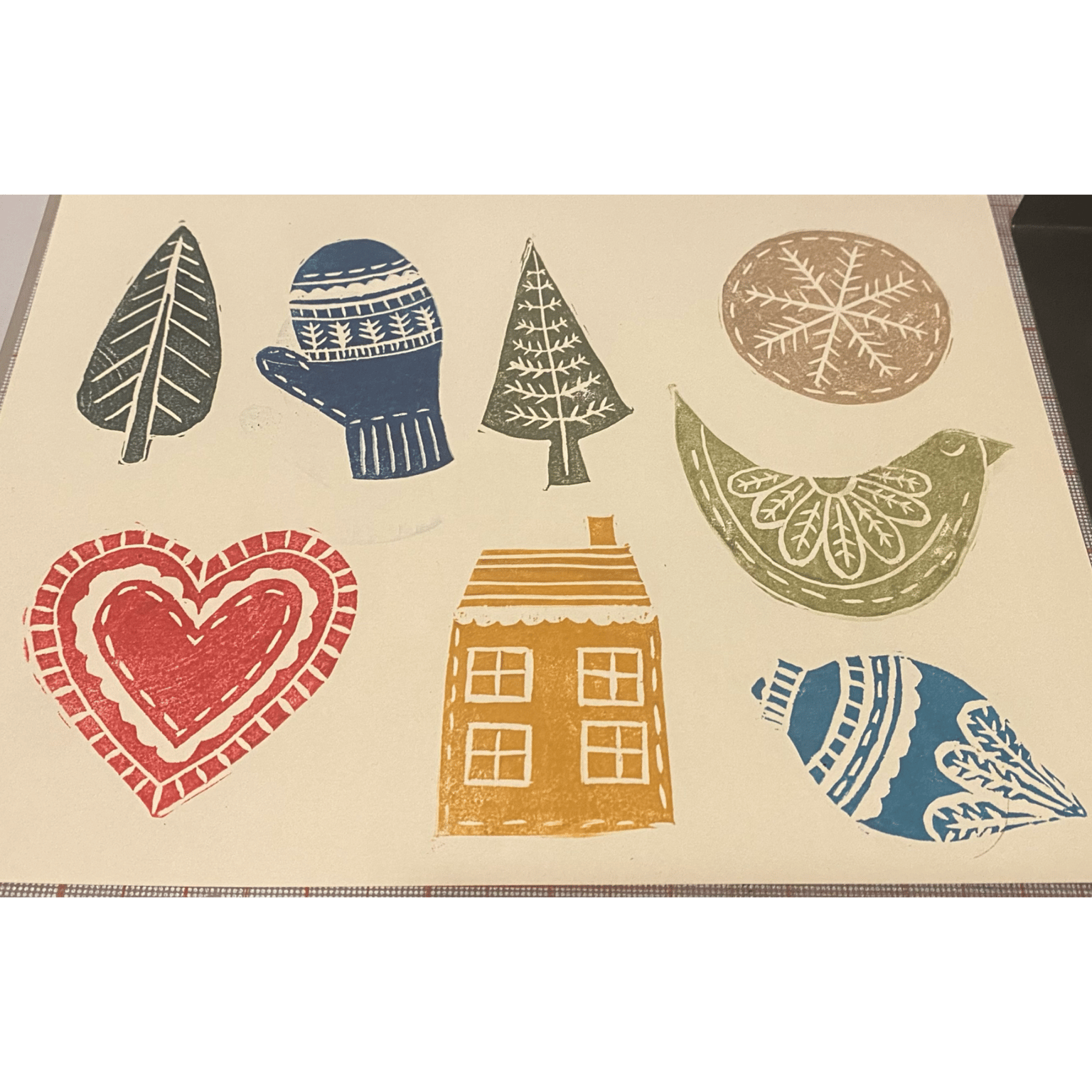 Festive Block Prints - image 1 - student project