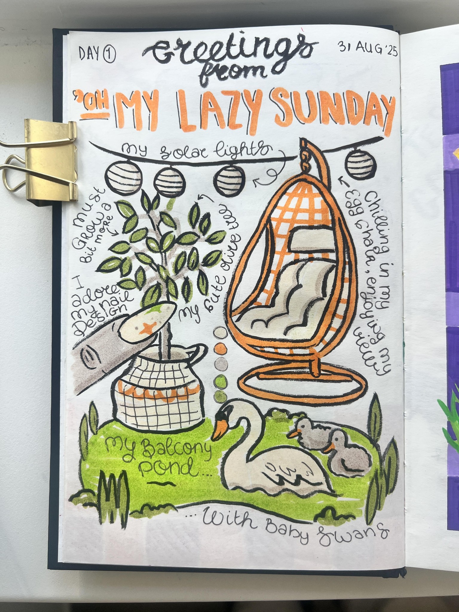 14 days of prompts II in water-based markers - image 1 - student project